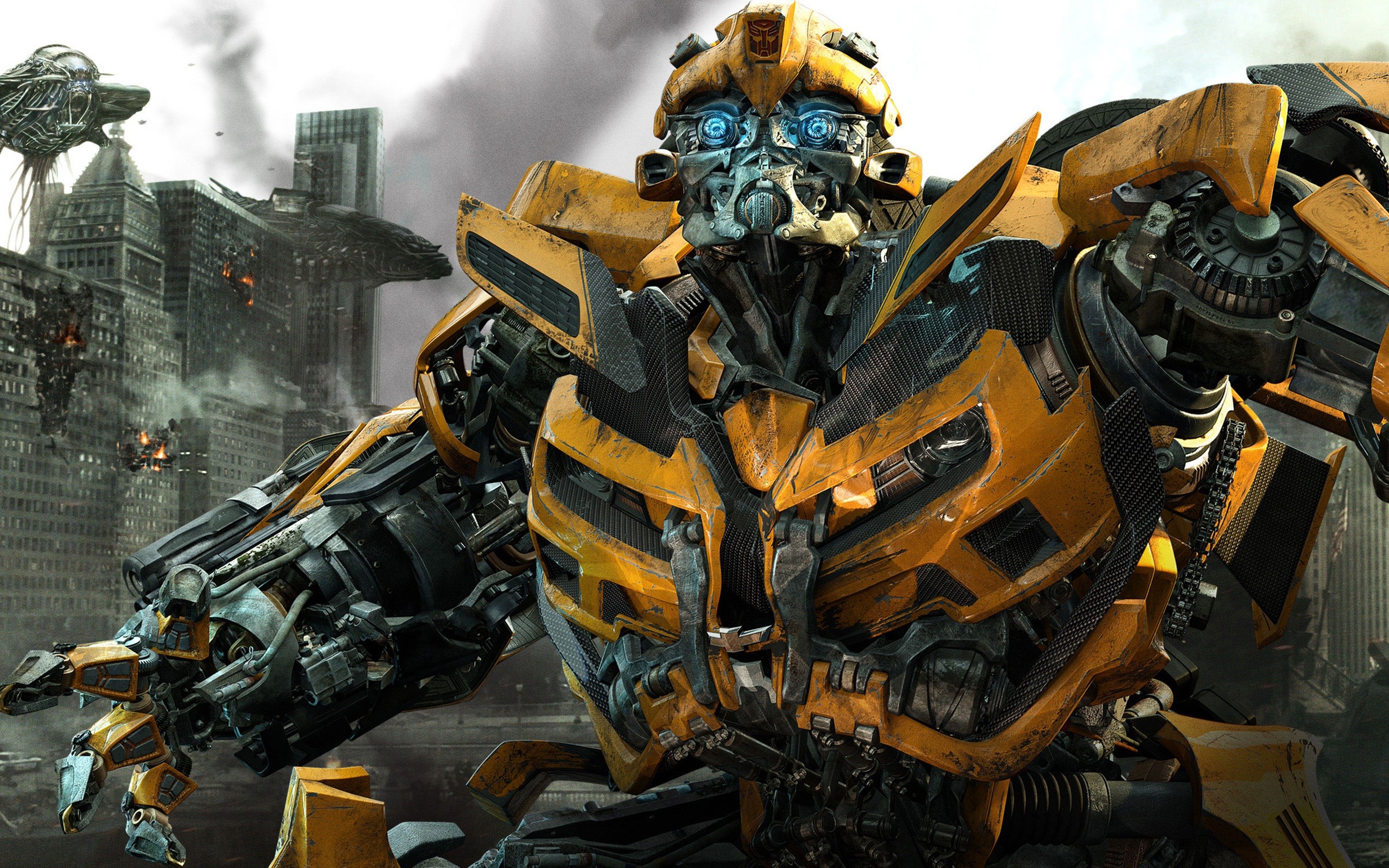 General 2560x1600 Transformers Bumblebee (transformers) movies science fiction robot digital art