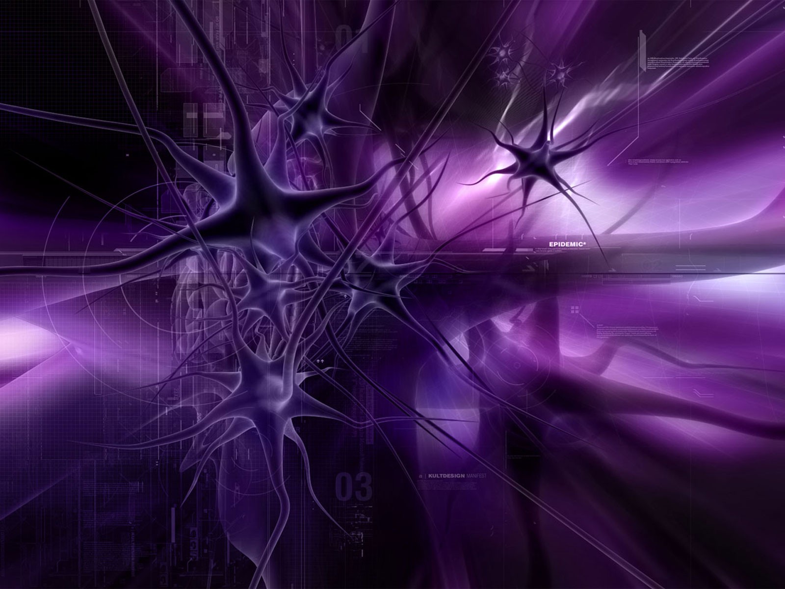 General 1600x1200 abstract CGI purple background digital art purple
