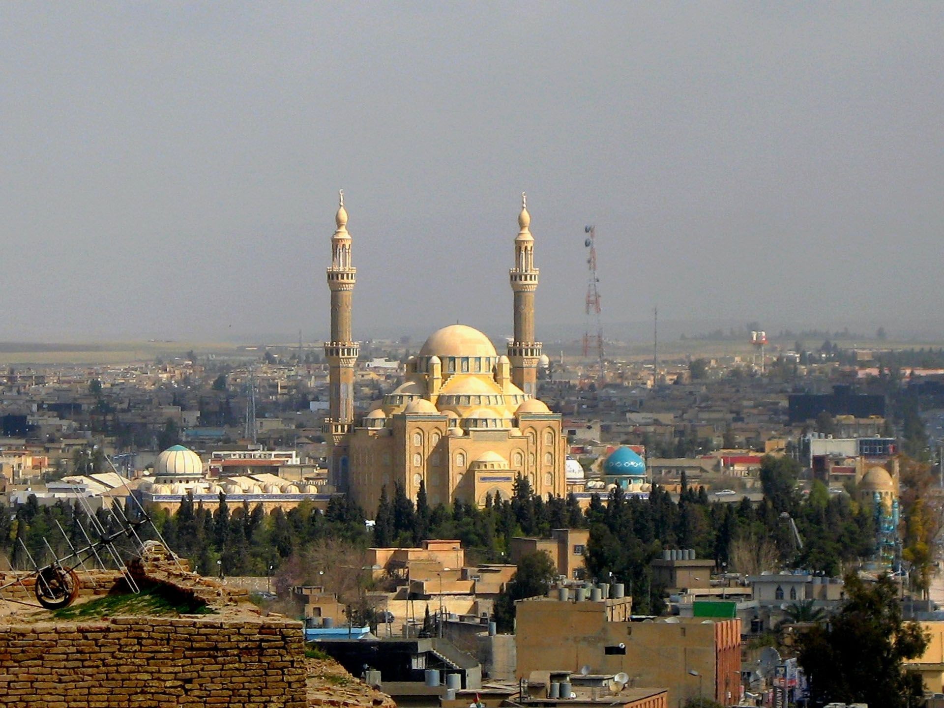 General 1920x1440 Islam Islamic architecture mosque Iraq cityscape city