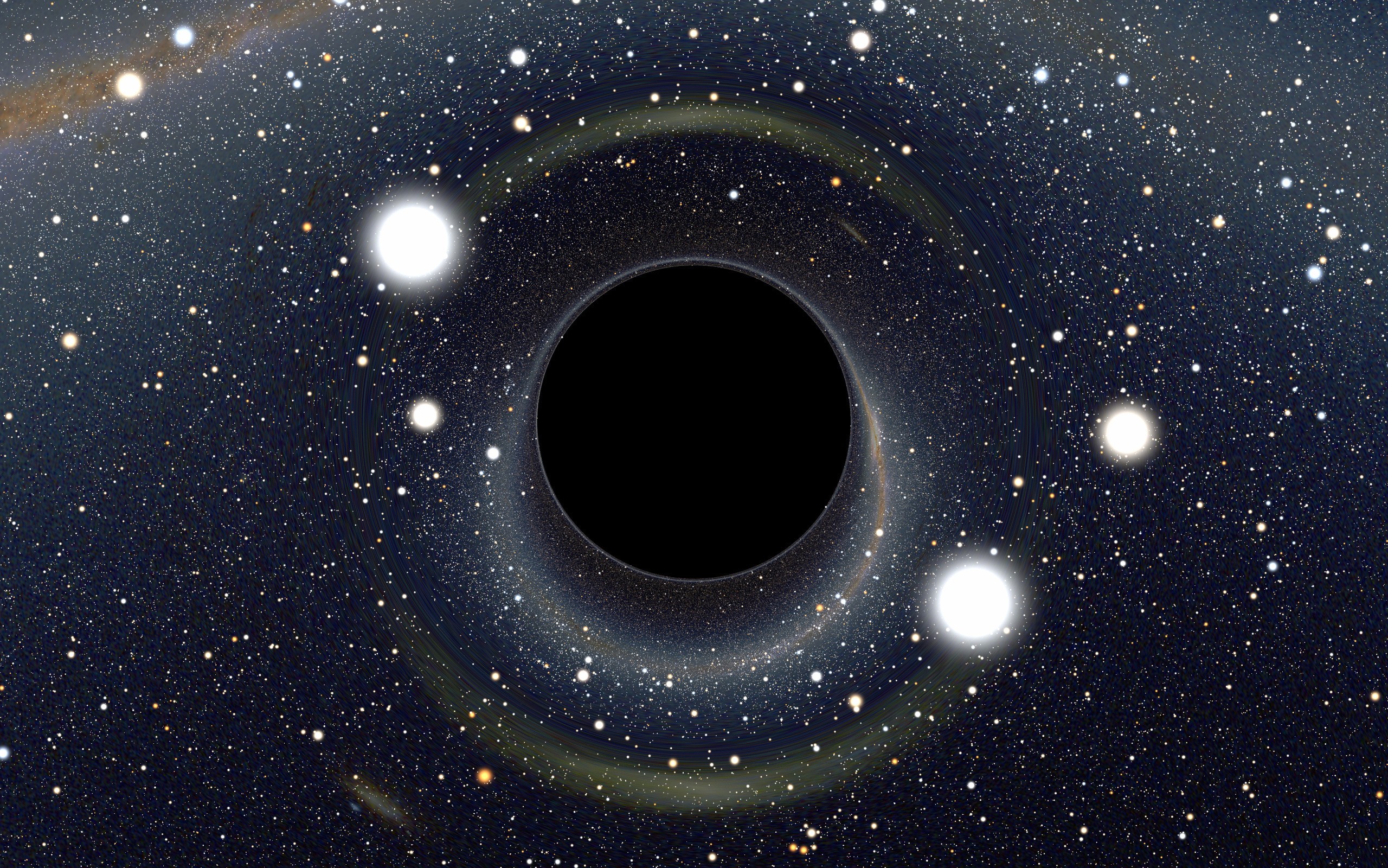 General 2560x1600 digital art universe black holes space space art stars