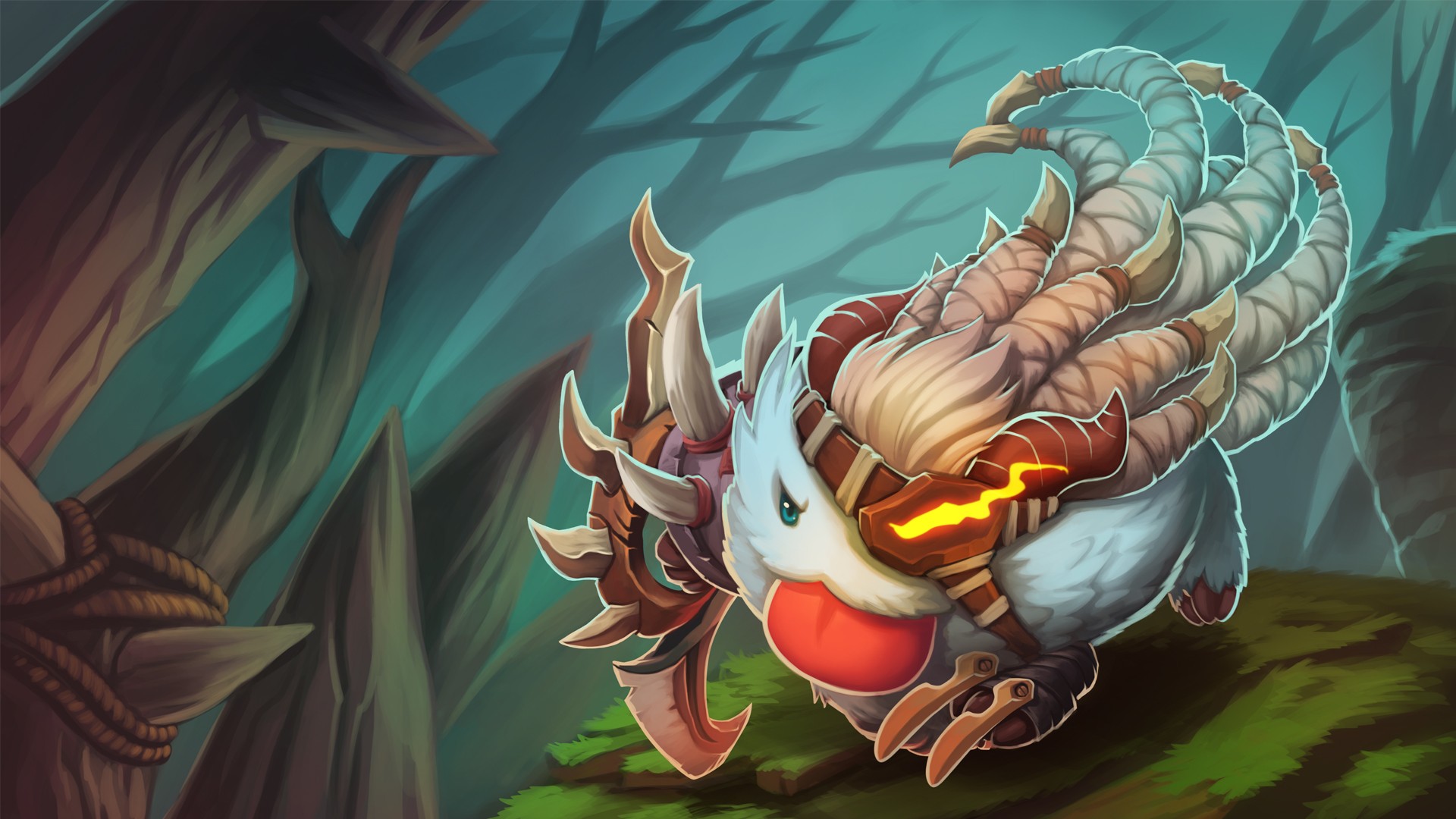 General 1920x1080 League of Legends Poro (League of Legends) Rengar (League Of Legends) video game art PC gaming video game characters