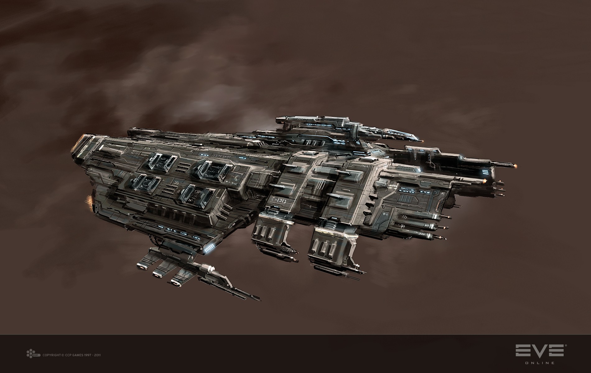 General 1900x1200 EVE Online artwork spaceship Caldari science fiction PC gaming