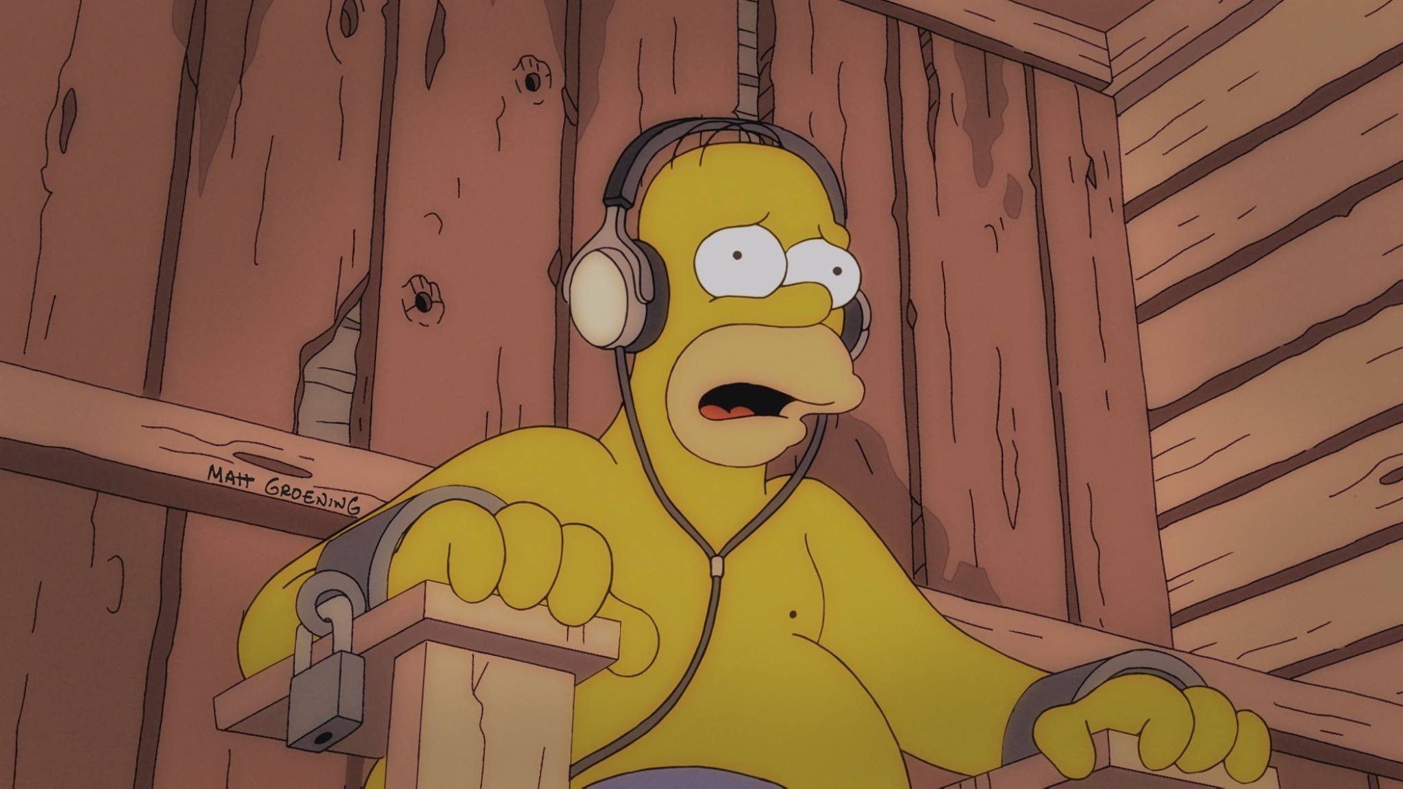 General 2048x1152 Homer Simpson cartoon The Simpsons TV series