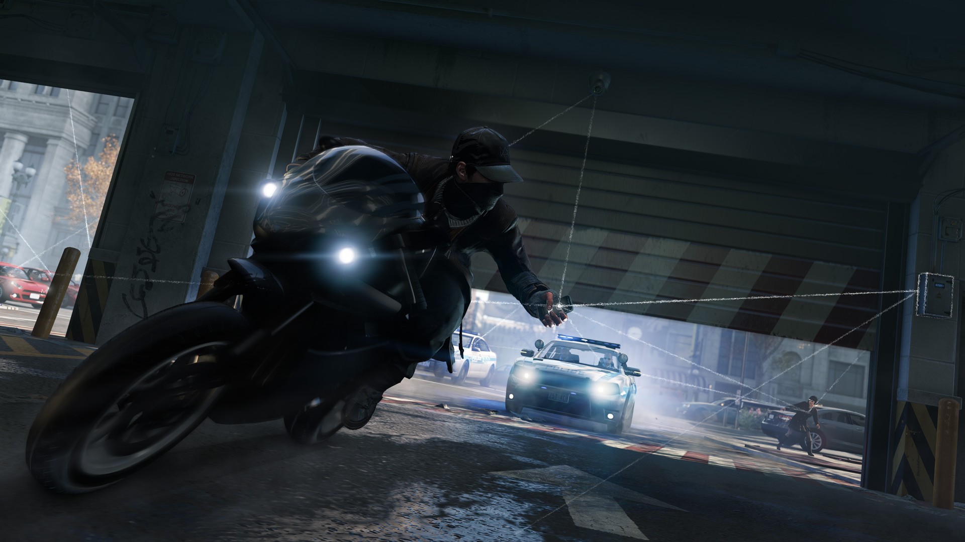 General 1920x1080 Watch_Dogs video games motorcycle vehicle PC gaming