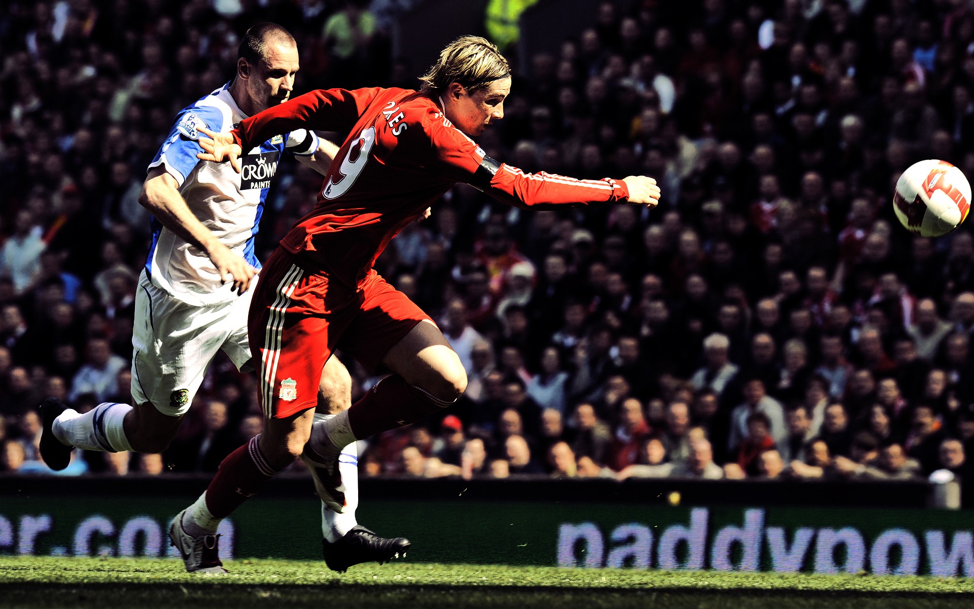 General 1920x1200 soccer Fernando Torres men ball sport Premier League Liverpool FC
