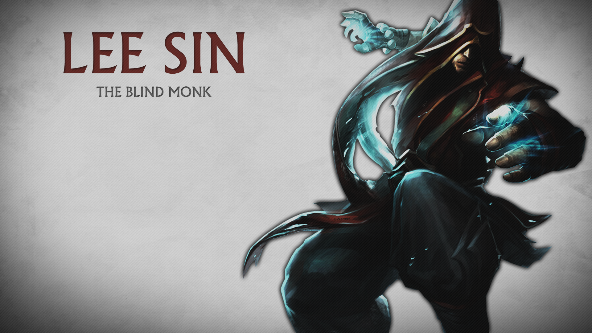 General 1920x1080 League of Legends video games Lee Sin (League of Legends) video game men simple background hoods PC gaming video game characters