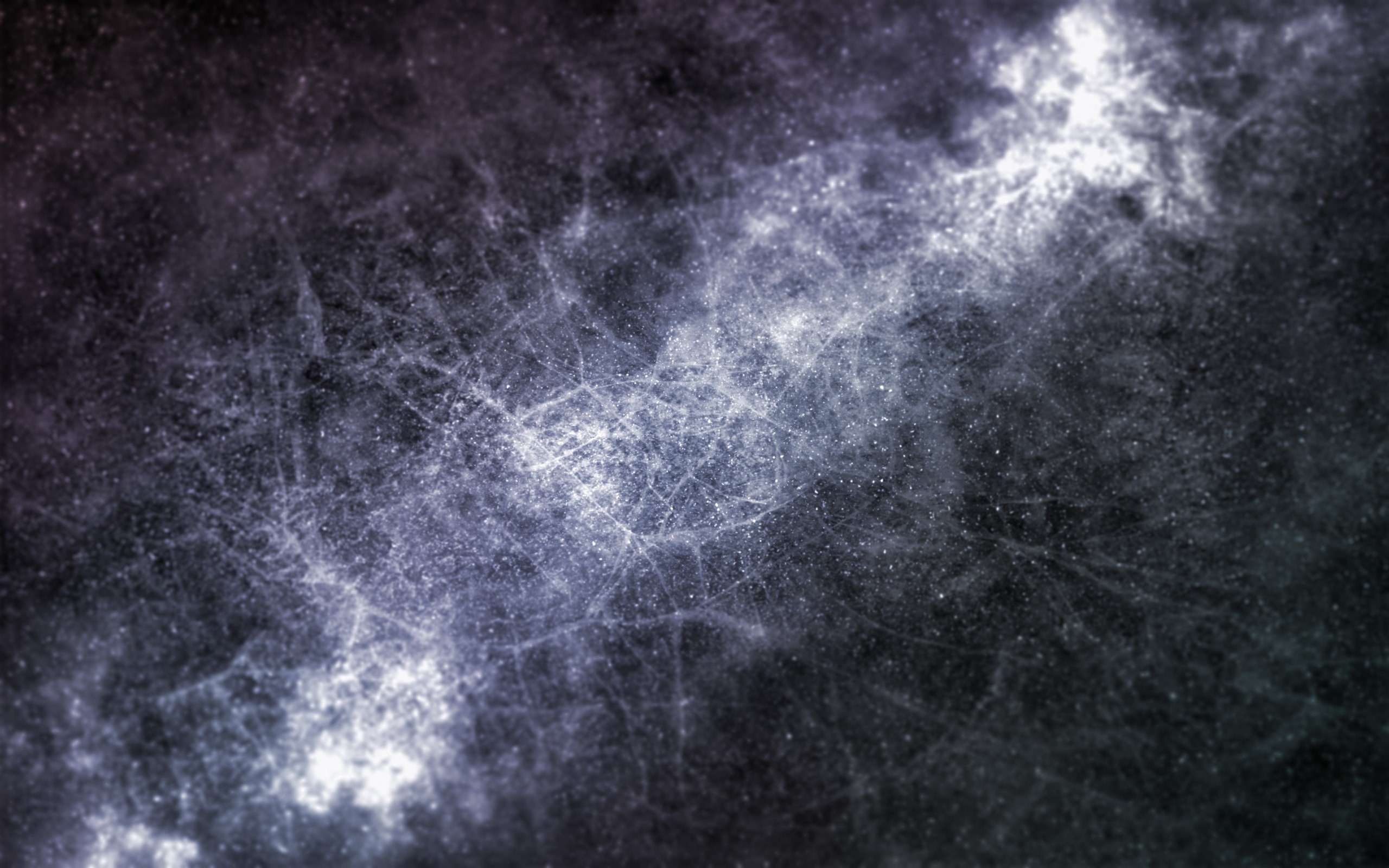 General 2560x1600 neurons space nebula stars Milky Way blurred abstract DeviantArt