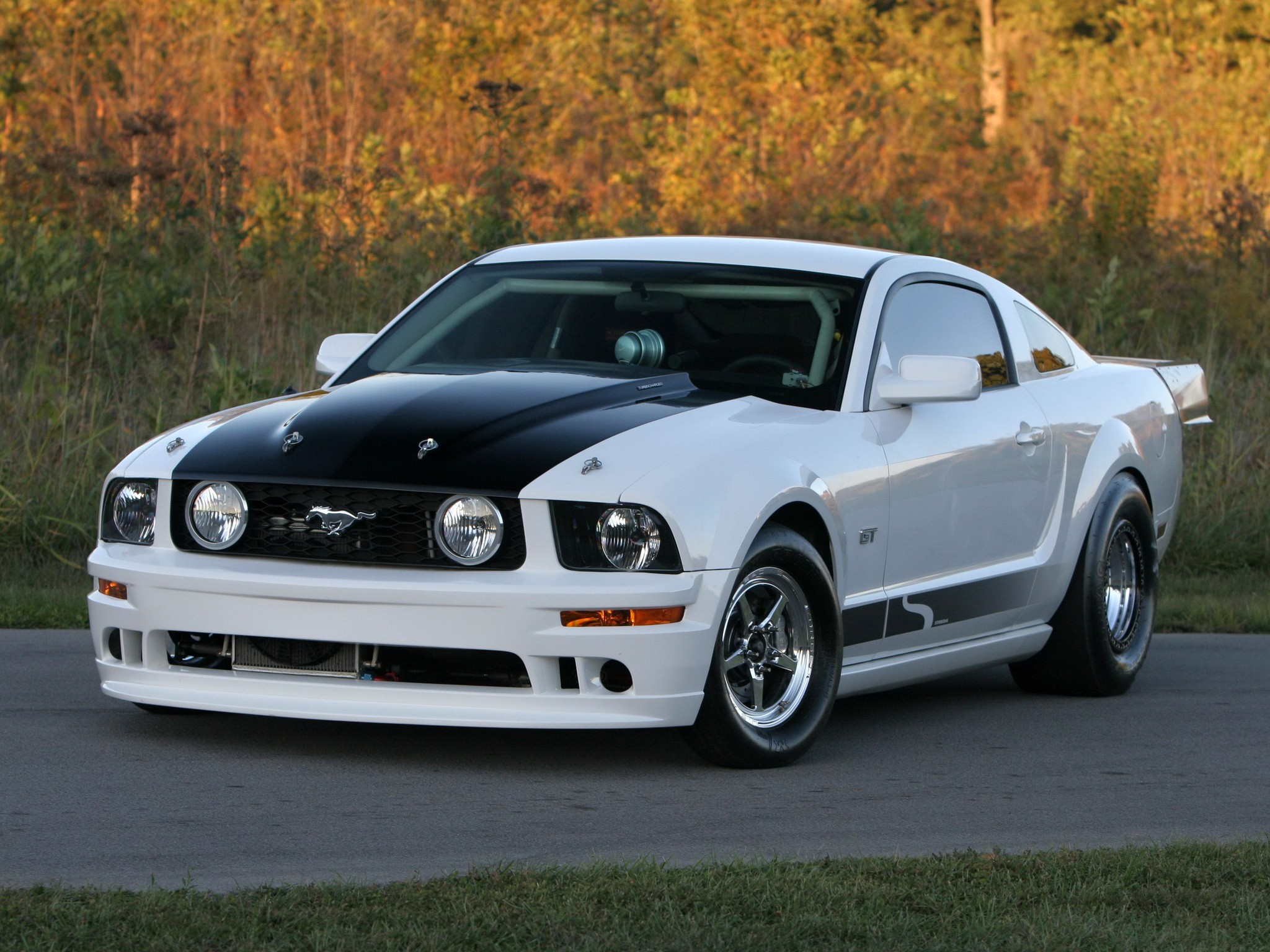 General 2048x1536 car vehicle Ford Mustang Ford white cars Ford Mustang S-197