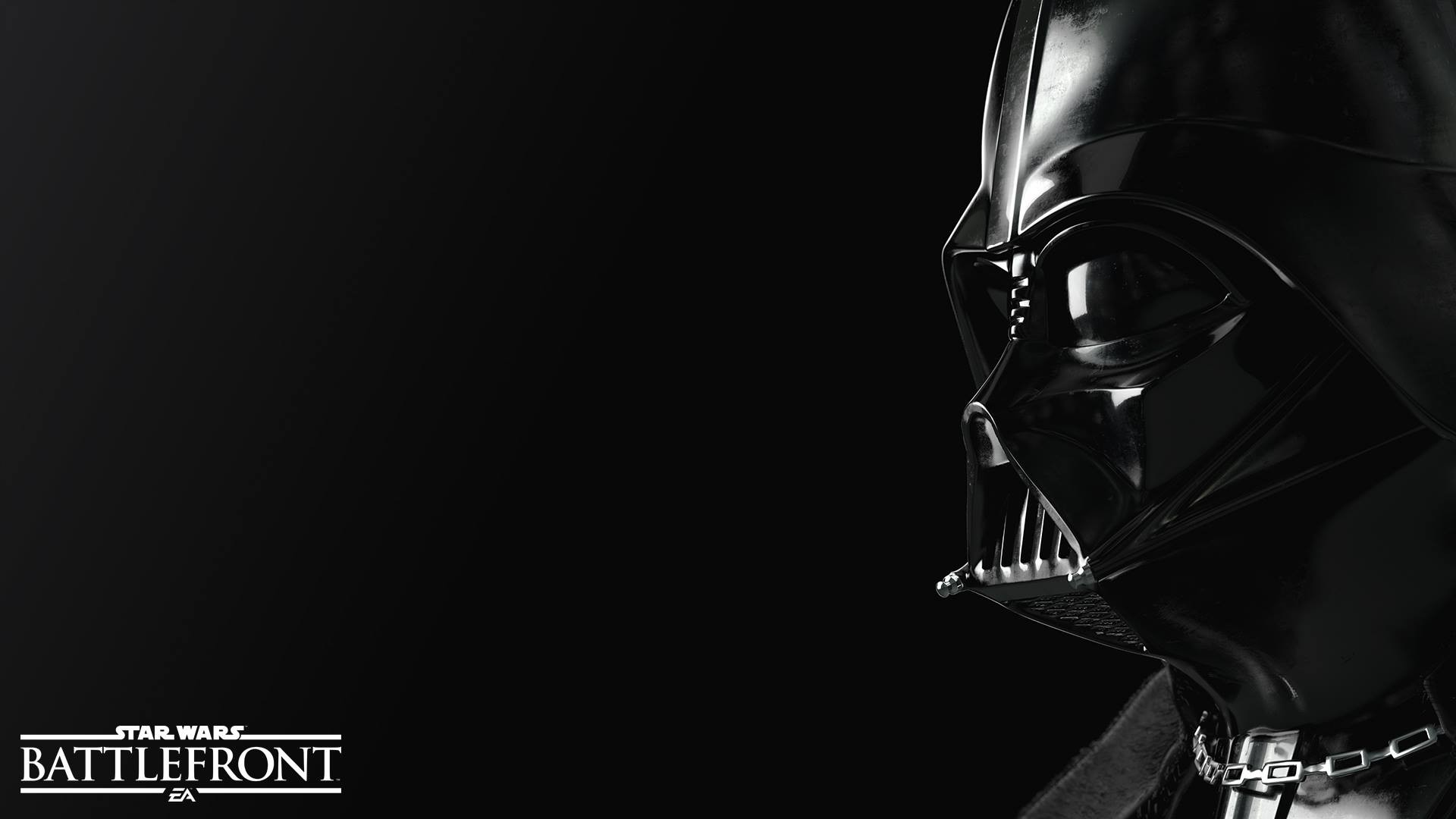 General 1920x1080 Star Wars: Battlefront Star Wars Darth Vader Sith Galactic Empire dark black simple background video games Star Wars Villains PC gaming Electronic Arts EA DICE