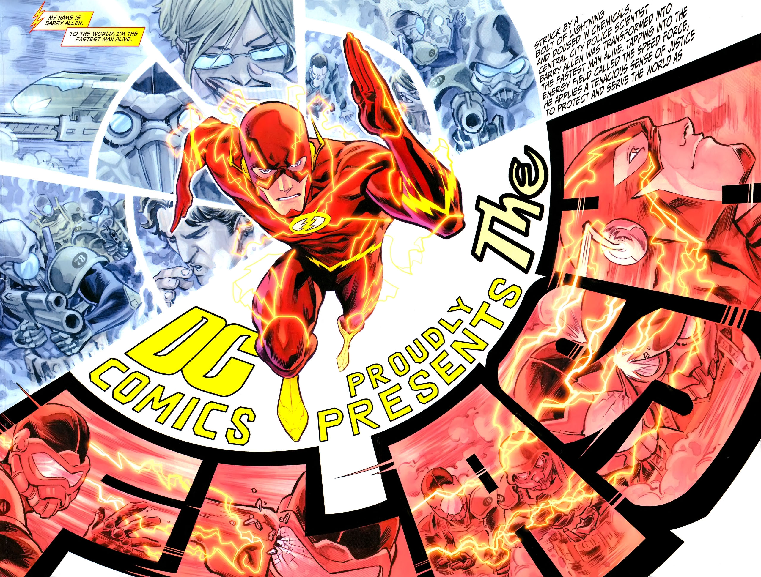 General 2560x1942 The Flash comic art superhero