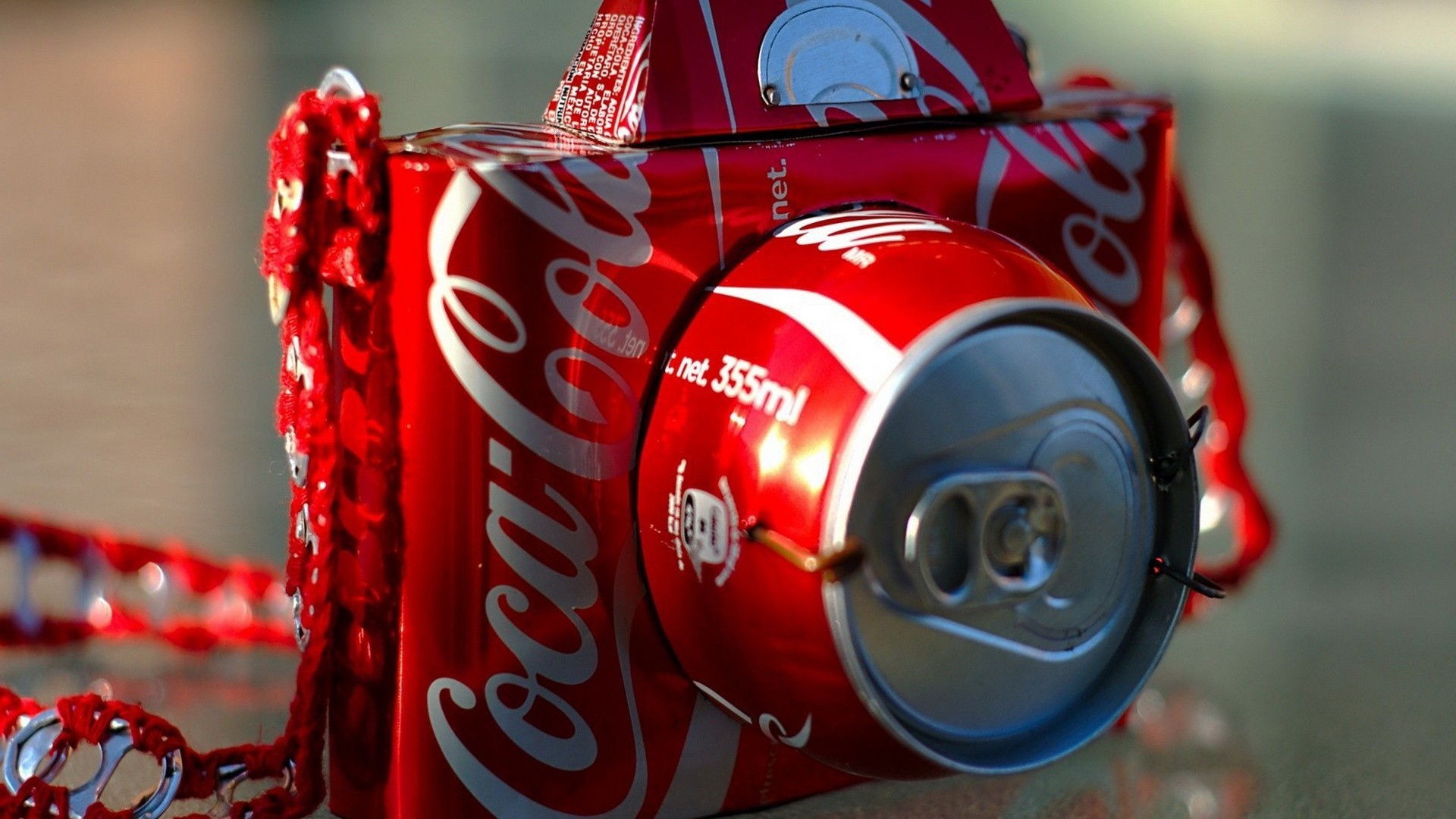 General 1920x1080 camera Coca-Cola can depth of field red creativity brand