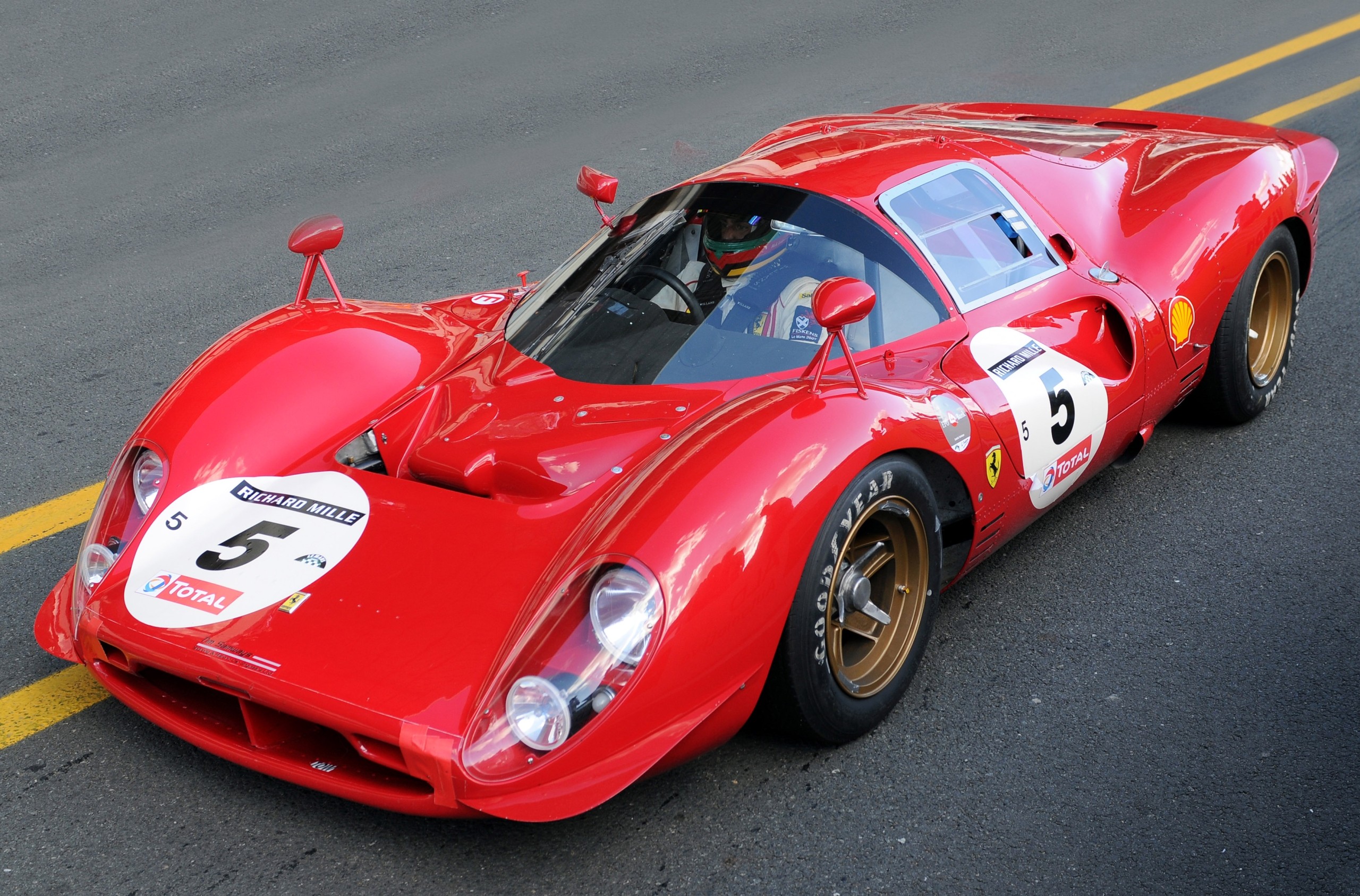 General 2560x1687 car race cars Ferrari Ferrari P4/5 red cars vehicle motorsport sport italian cars Stellantis