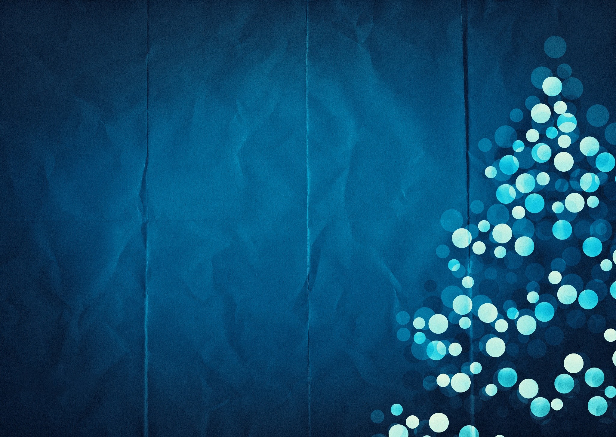 General 2048x1454 minimalism texture Christmas tree bokeh Christmas holiday digital art blue background paper simple background blue