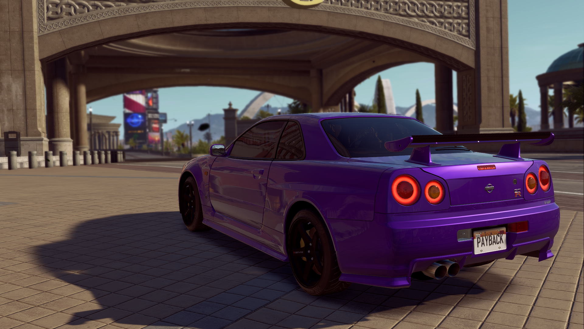 General 1920x1080 Nissan Skyline R34 Need for Speed Payback Nissan car vehicle purple cars screen shot video games Nissan Skyline