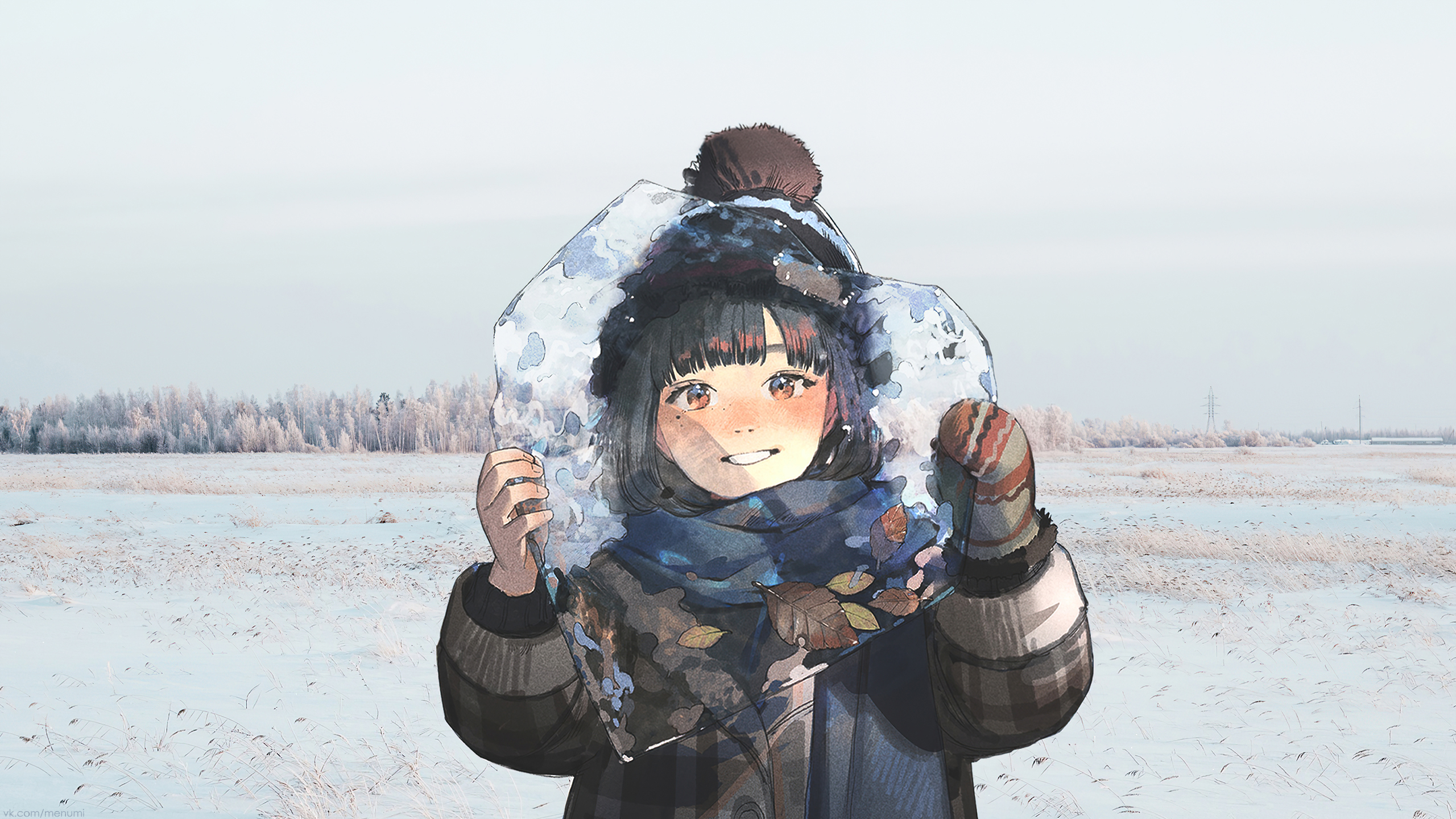 Anime 2560x1440 anime winter collage 2D Sasumata Jirou