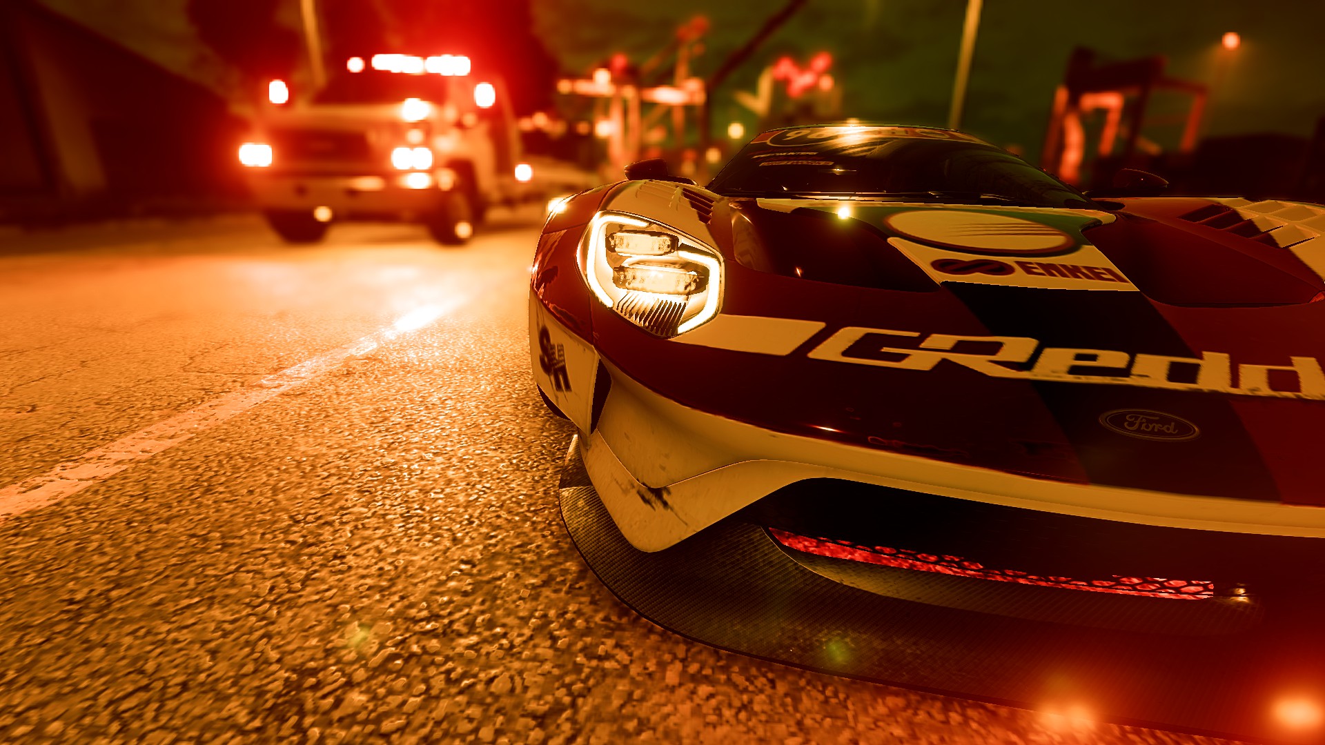 General 1920x1080 Need for Speed: Heat car tuning Ford GT night runner Ford GT Mk II Ford American cars video games Electronic Arts