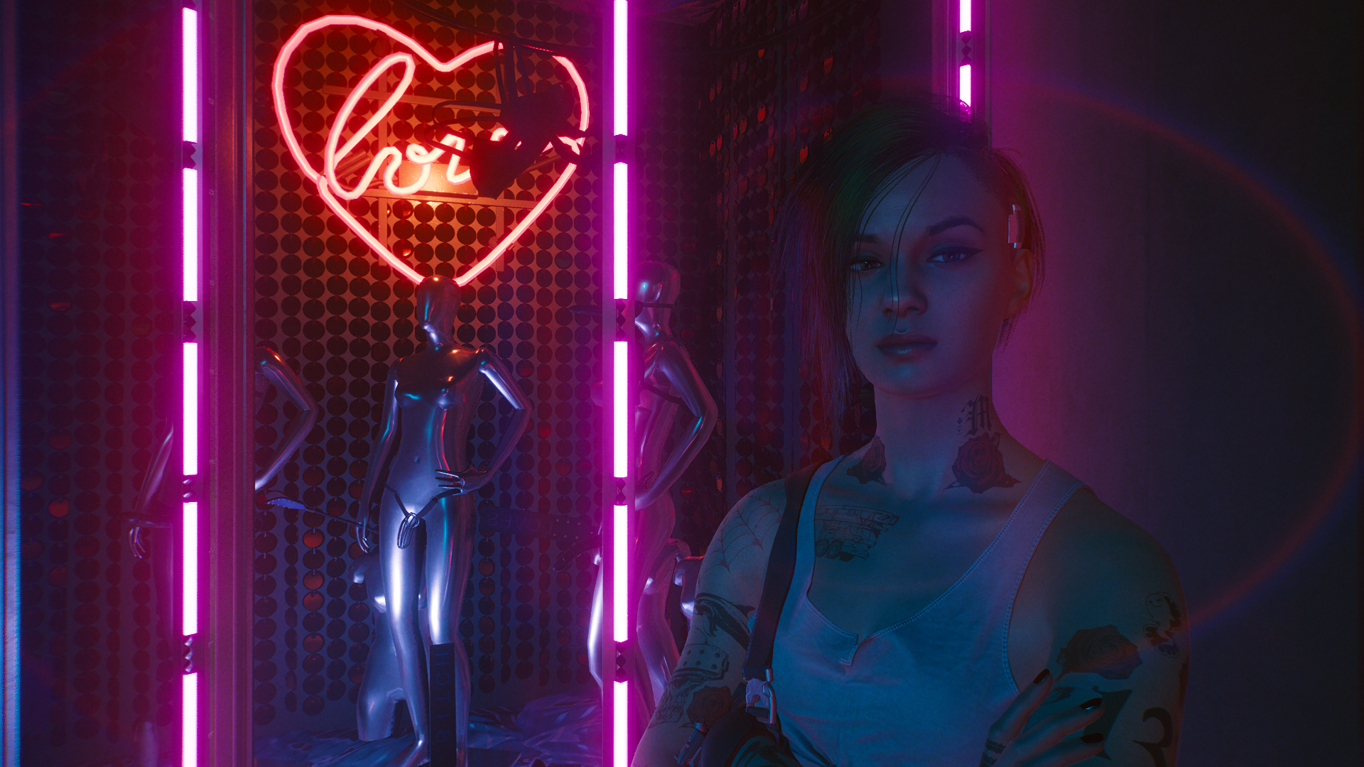 Cyberpunk 2077, CD Projekt RED, Judy Alvarez, screen shot | 1920x1080 ...