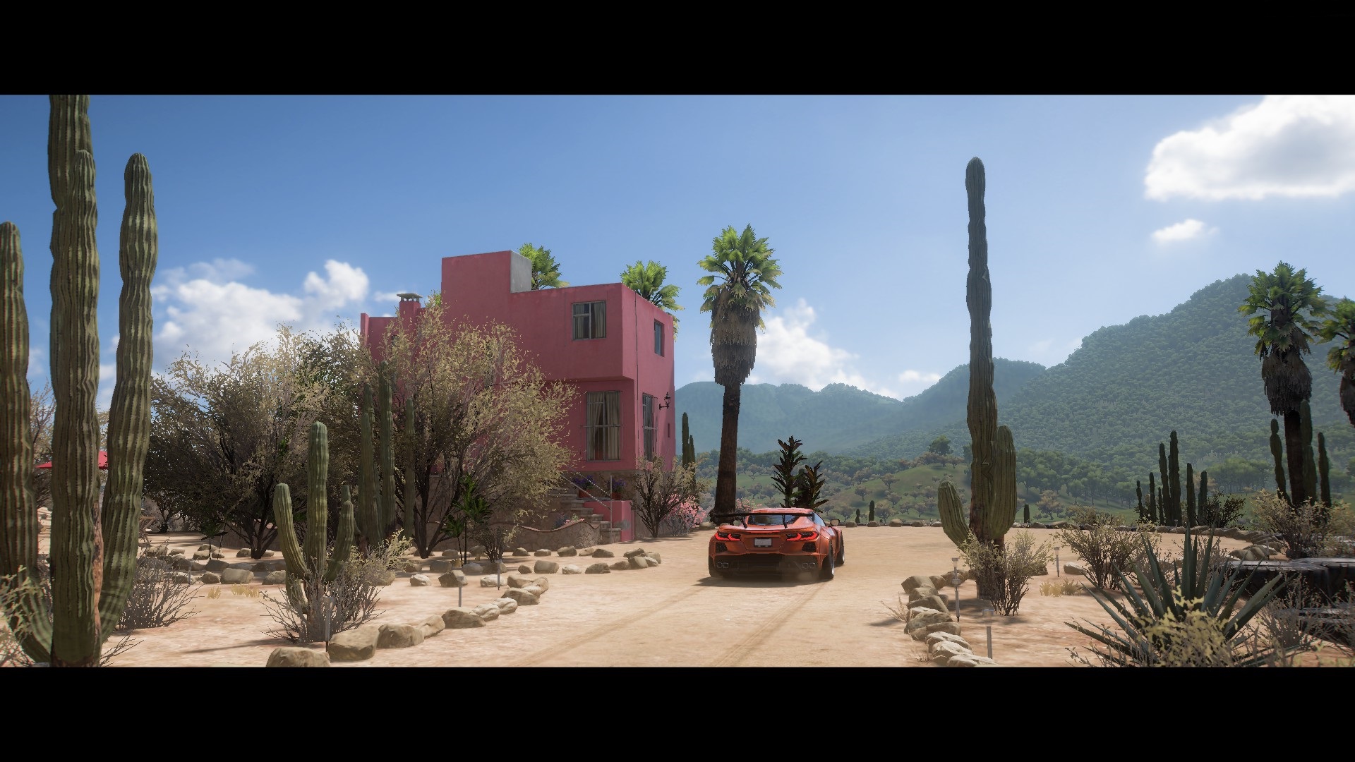 General 1920x1080 Forza Horizon 5 car desert cactus wide screen