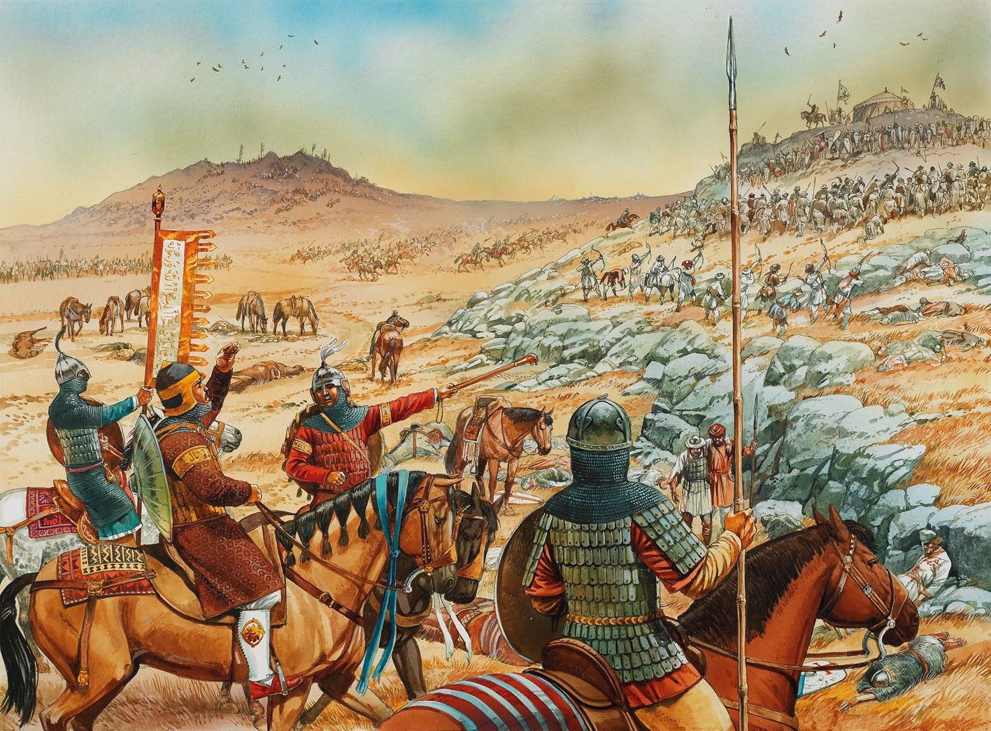 People 1417x1045 Battle of the Horns of Hattin Saladin Crusades