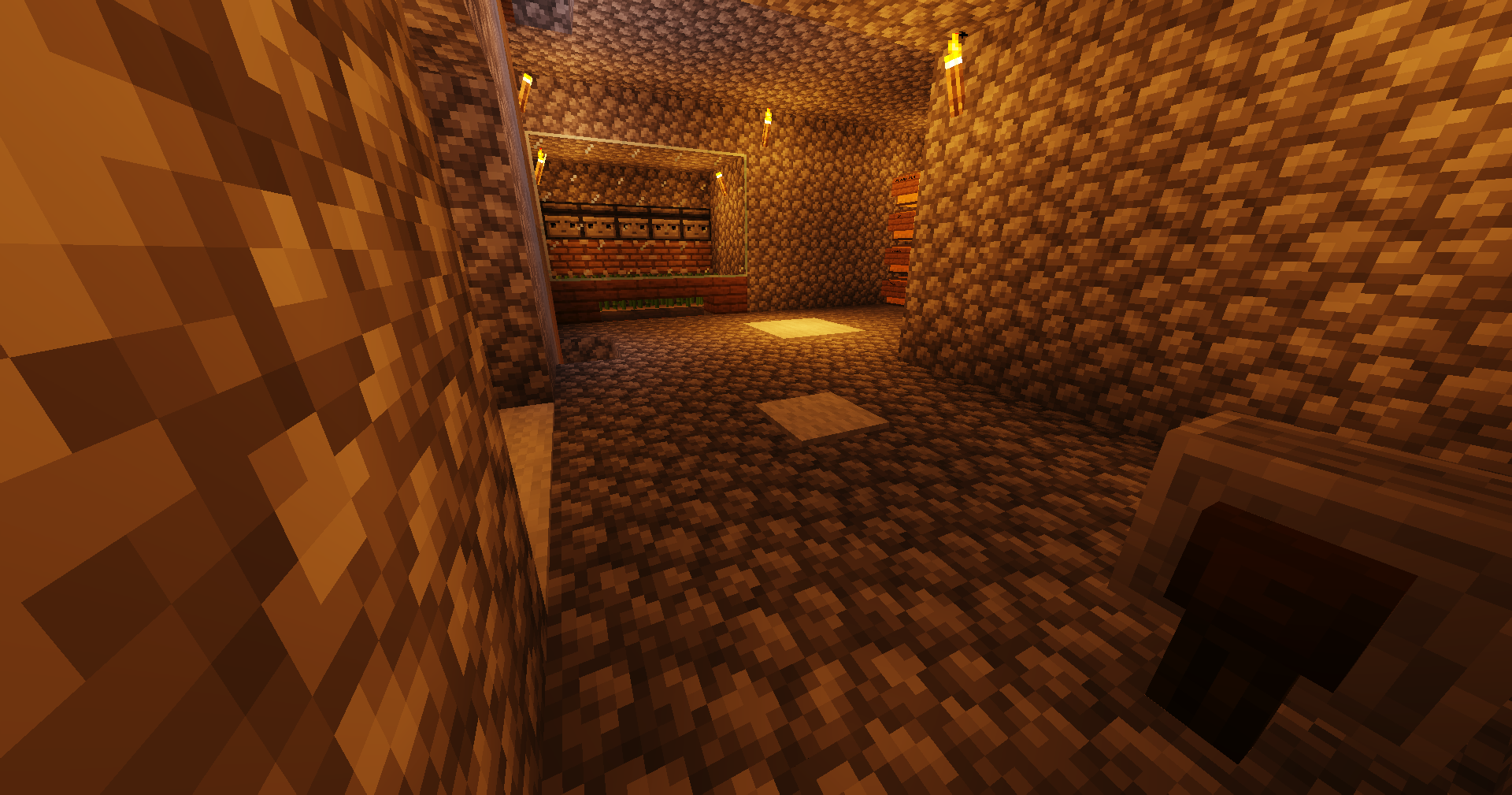 General 1920x1009 Minecraft shaders house video games