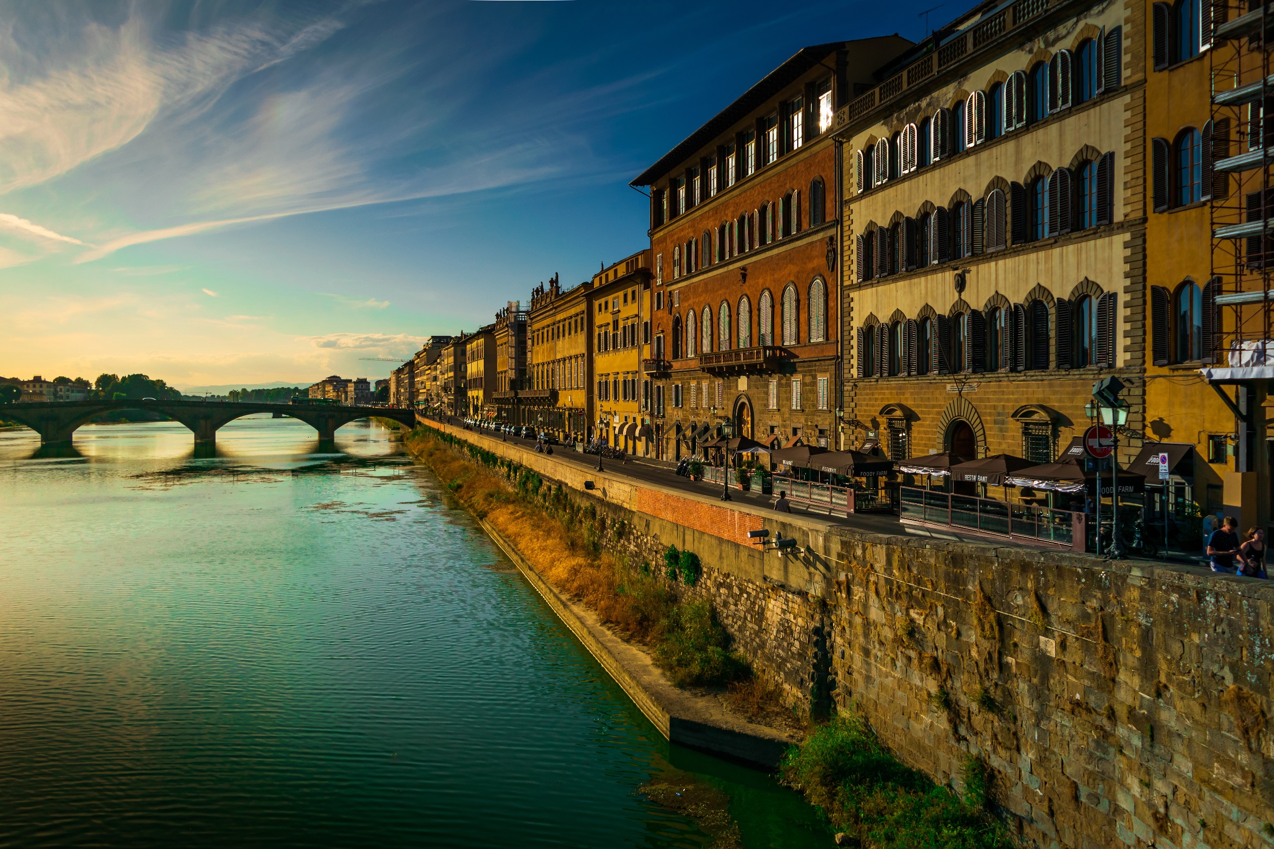 General 2560x1707 city cityscape Florence Italy arno (river)