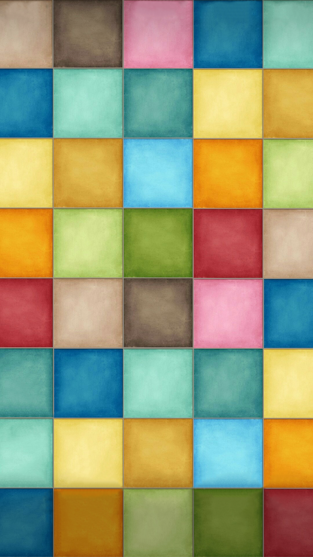 General 1080x1920 colorful digital art square texture