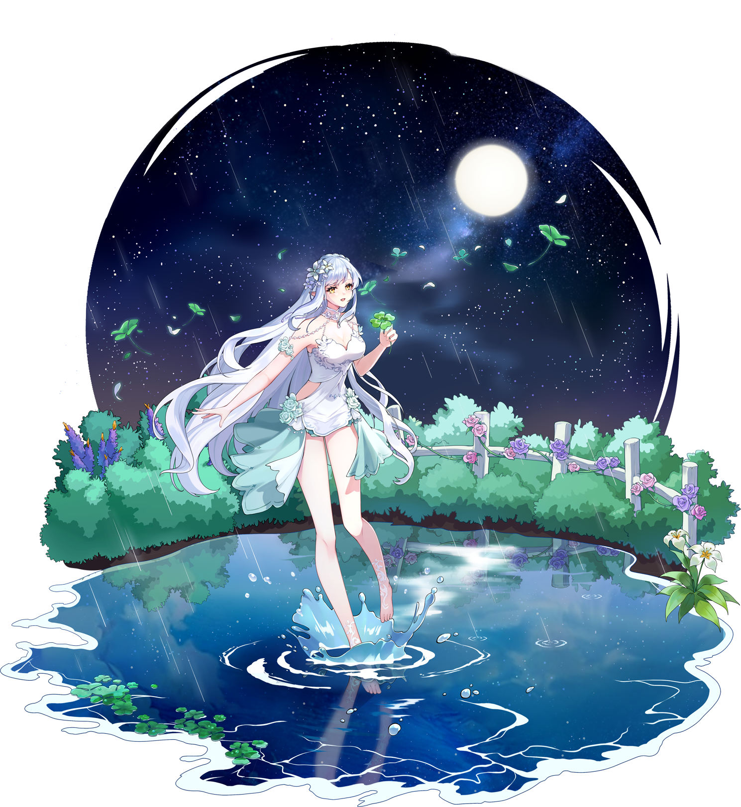 Anime 1489x1622 Aura star transparent background anime anime girls