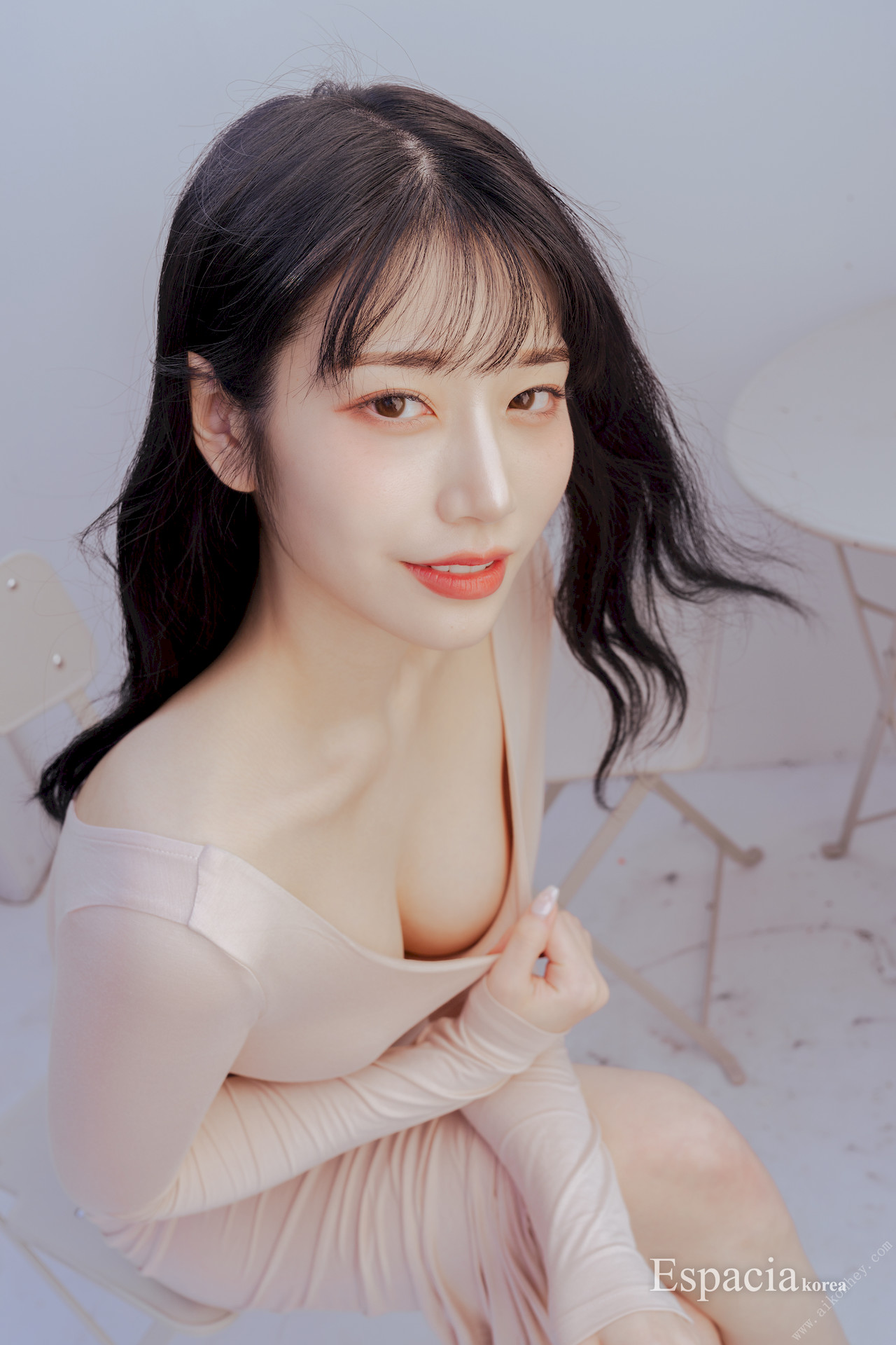 People 1280x1920 Asian women model brunette cleavage Saika Kawakita