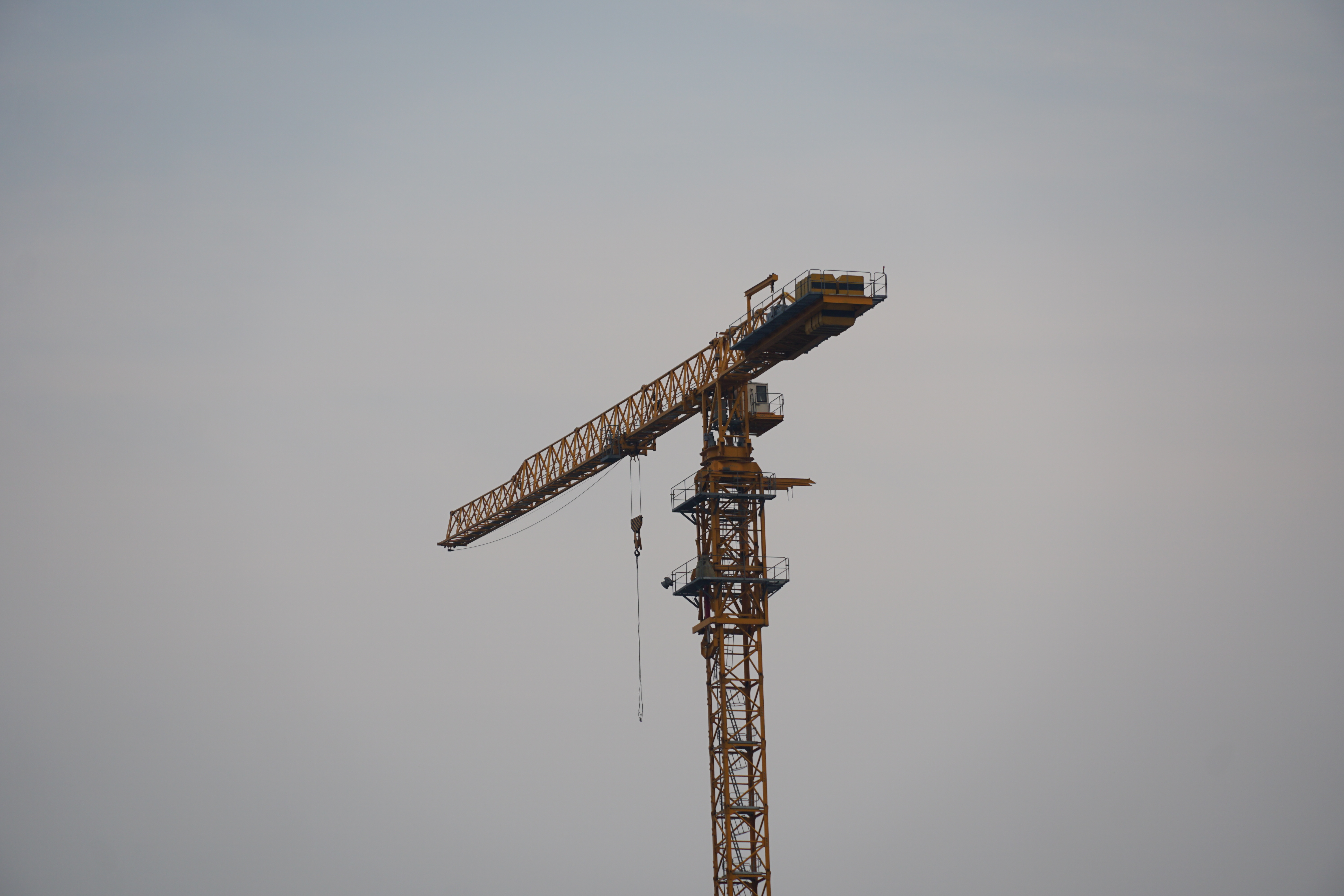 General 6000x4000 cranes (machine) sky overcast outdoors construction