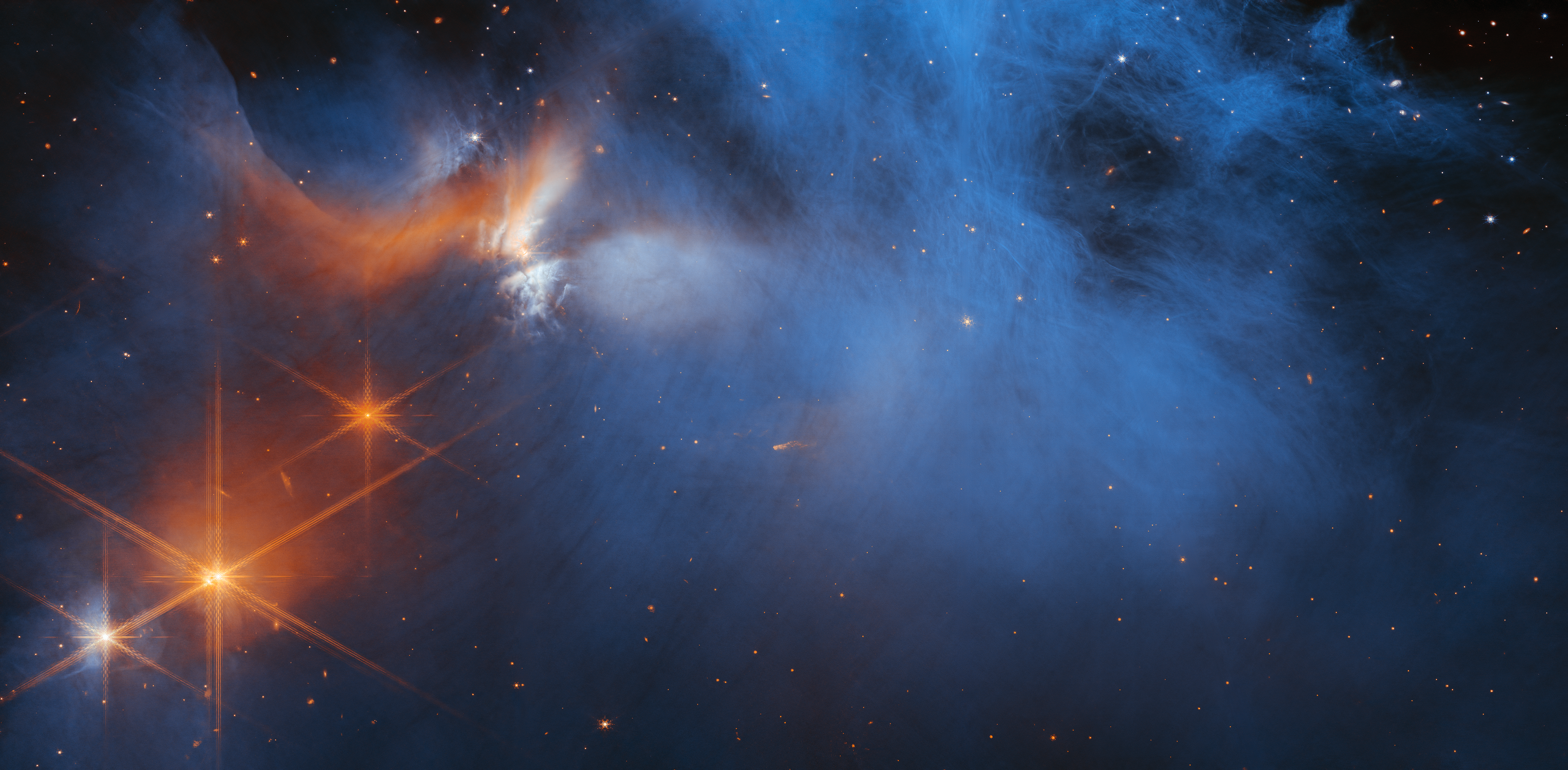 General 5391x2648 stars galaxy space James Webb Space Telescope Molecular Cloud NIRCam