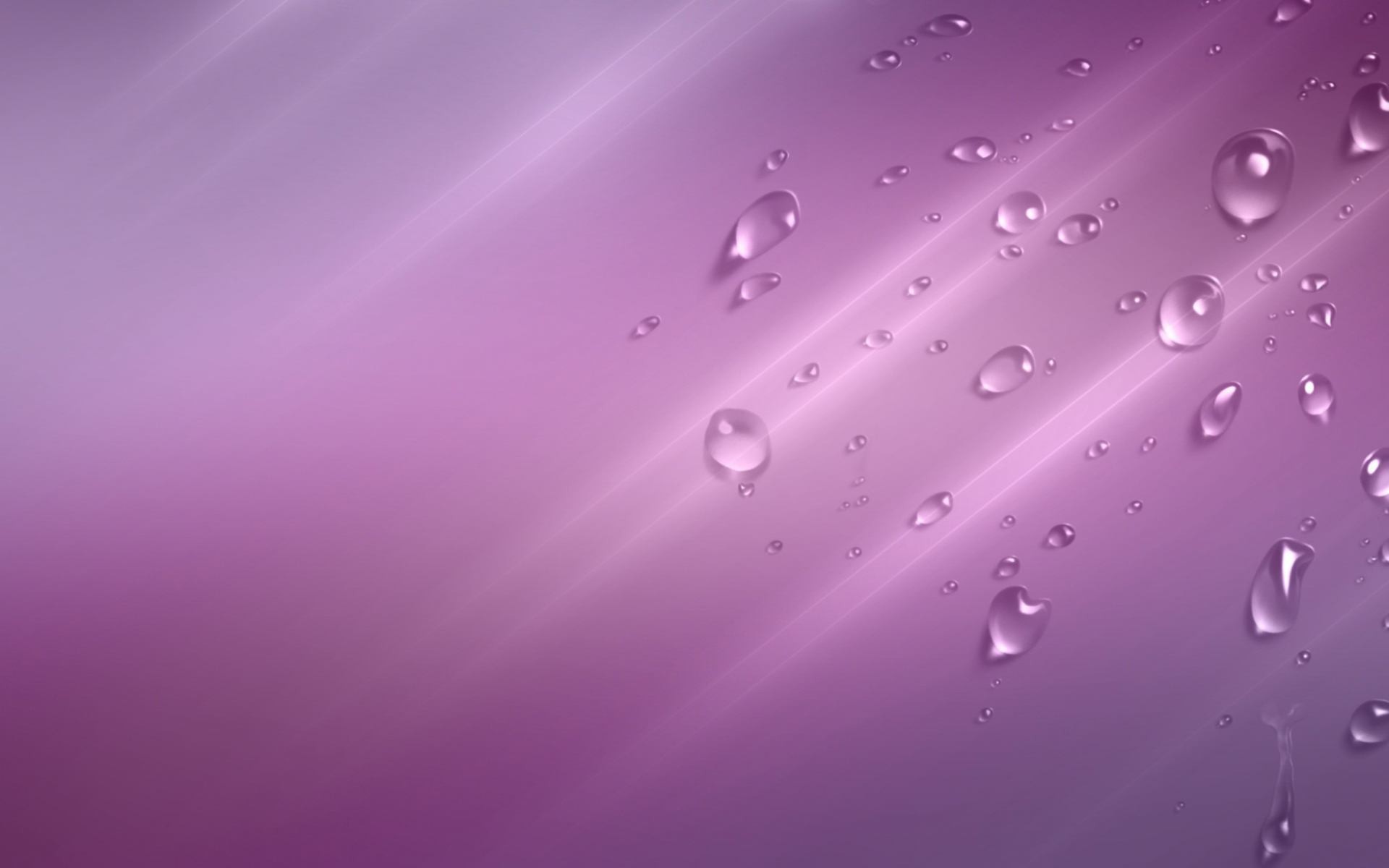 General 1920x1200 water drops abstract purple