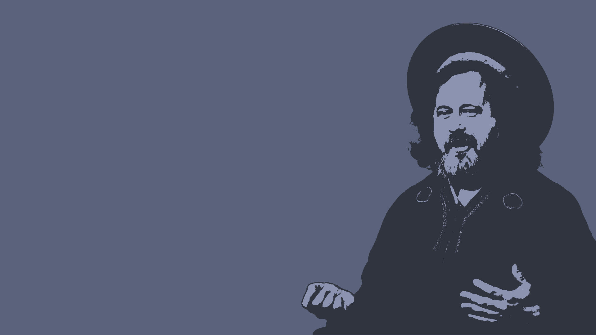General 1920x1080 saint men simple background Richard Stallman