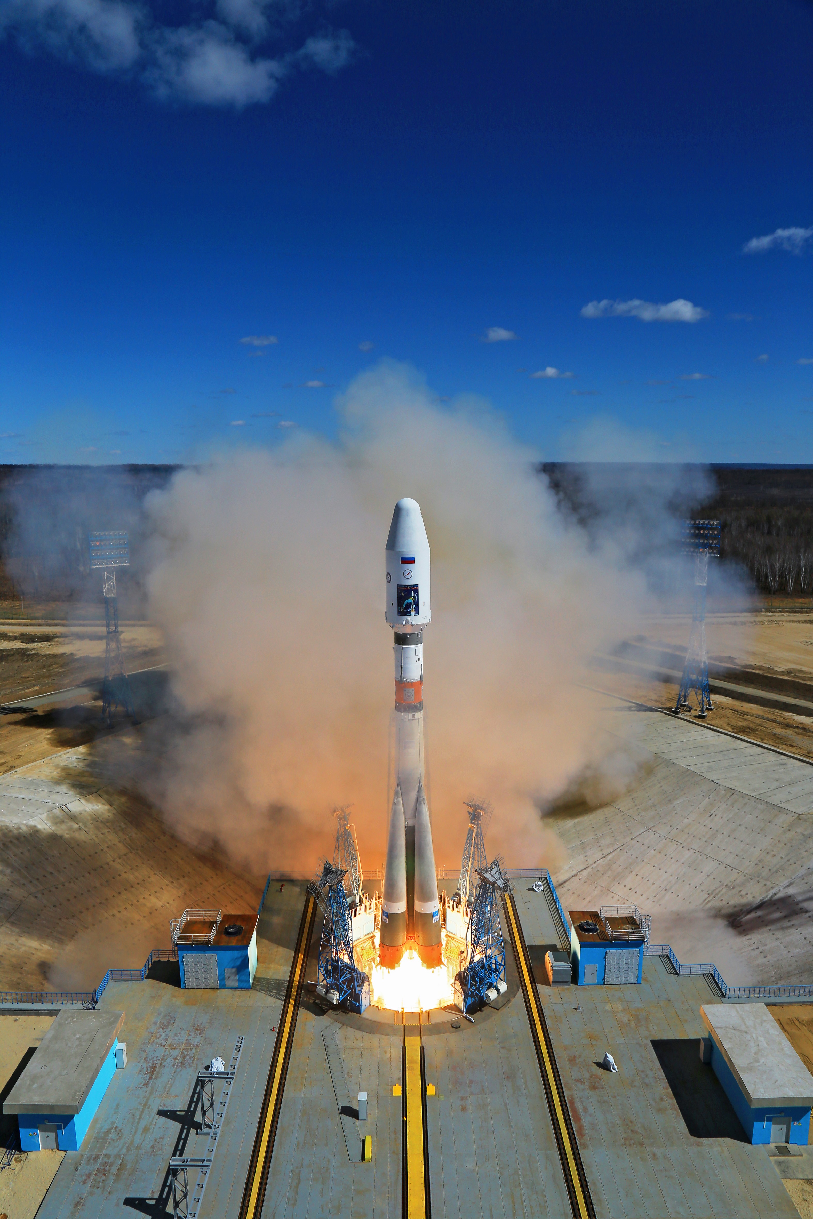 General 3150x4724 Roscosmos Vostochny Cosmodrome Soyuz rocket vehicle space rocket Russia