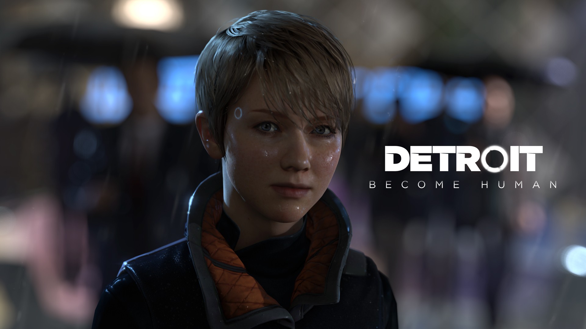 General 1920x1080 video games Detroit: Become Human Kara (Detroit: Become Human) Quantic Dream video game girls science fiction rain wet hair short hair machine video game characters