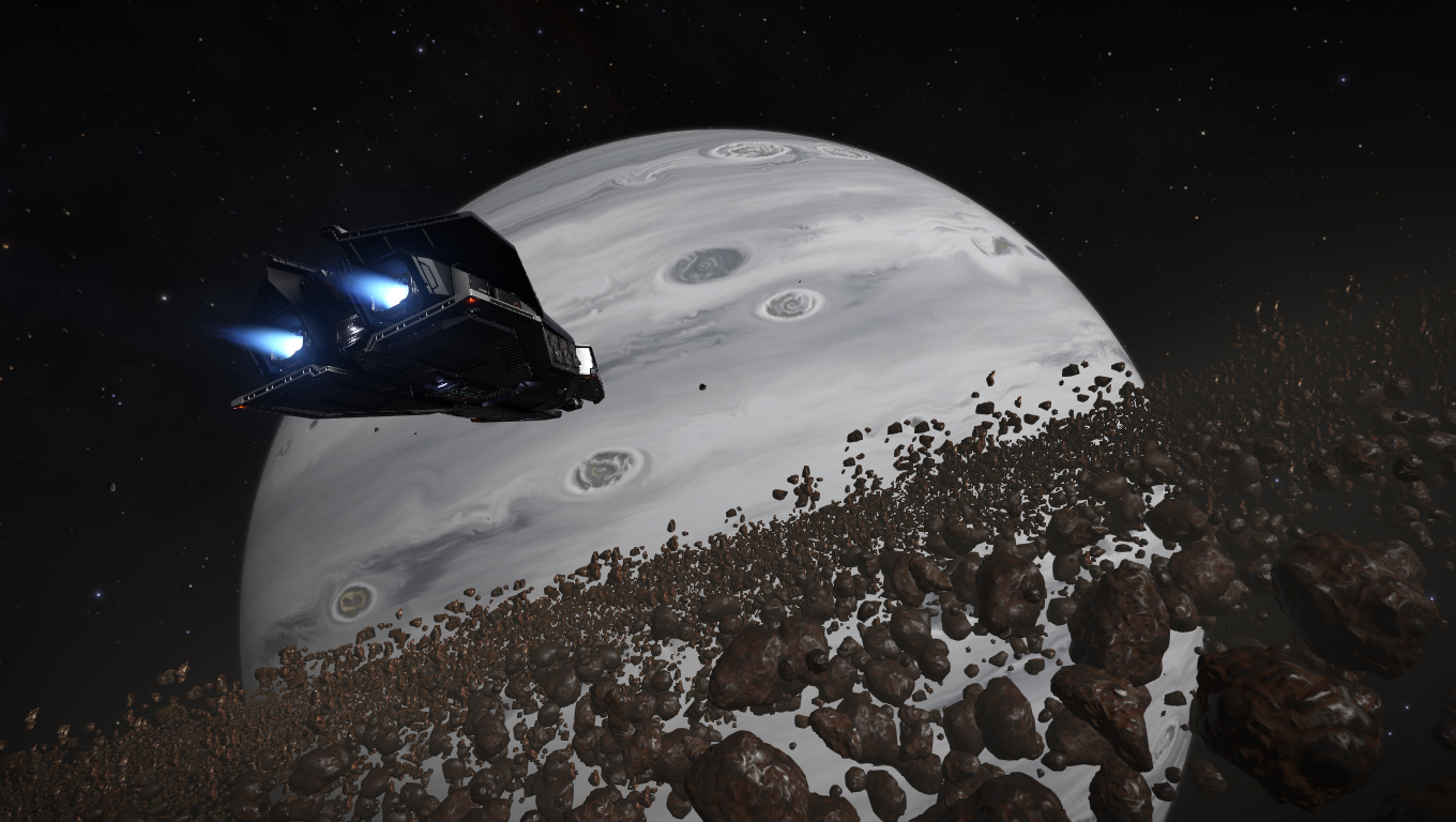 General 1360x768 Elite: Dangerous planet asteroid screen shot PC gaming spaceship vehicle