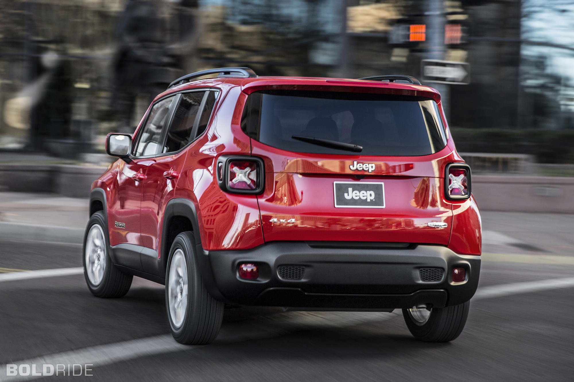 General 2000x1333 car red cars Jeep vehicle Jeep Renegade motion blur crossover American cars Stellantis