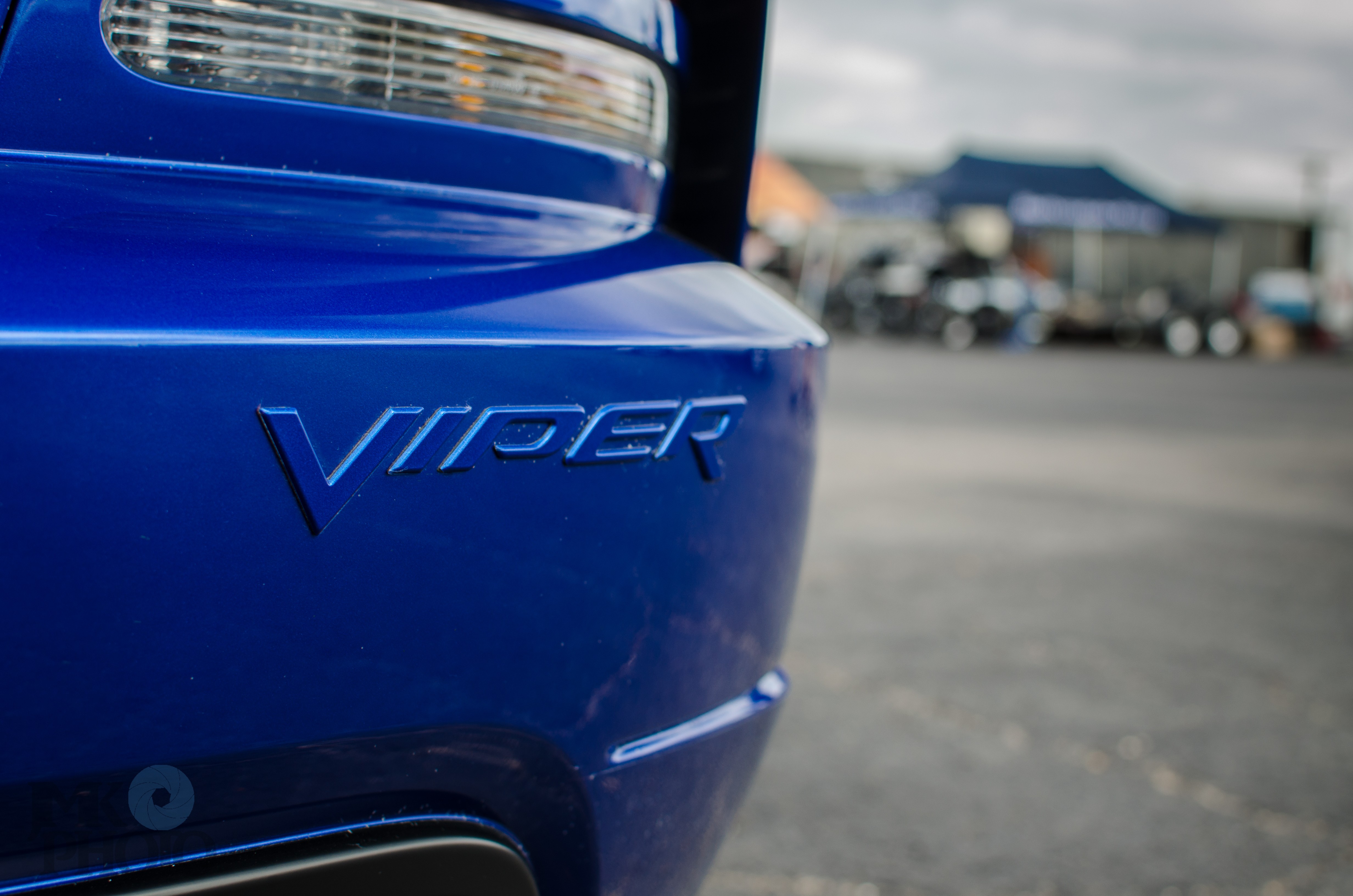 General 4928x3264 car Dodge Dodge Viper blue cars vehicle closeup American cars Stellantis
