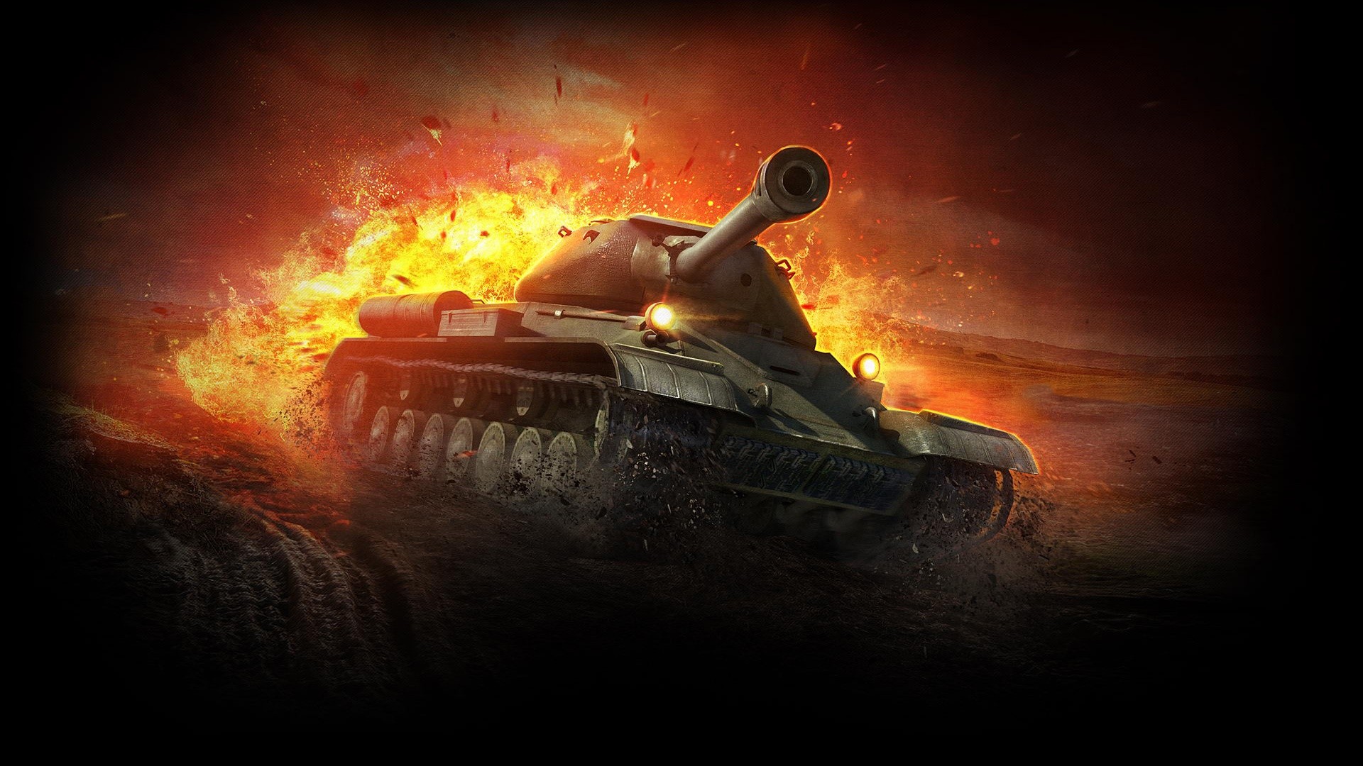 General 1920x1080 tank war World of Tanks video games video game art IS-4
