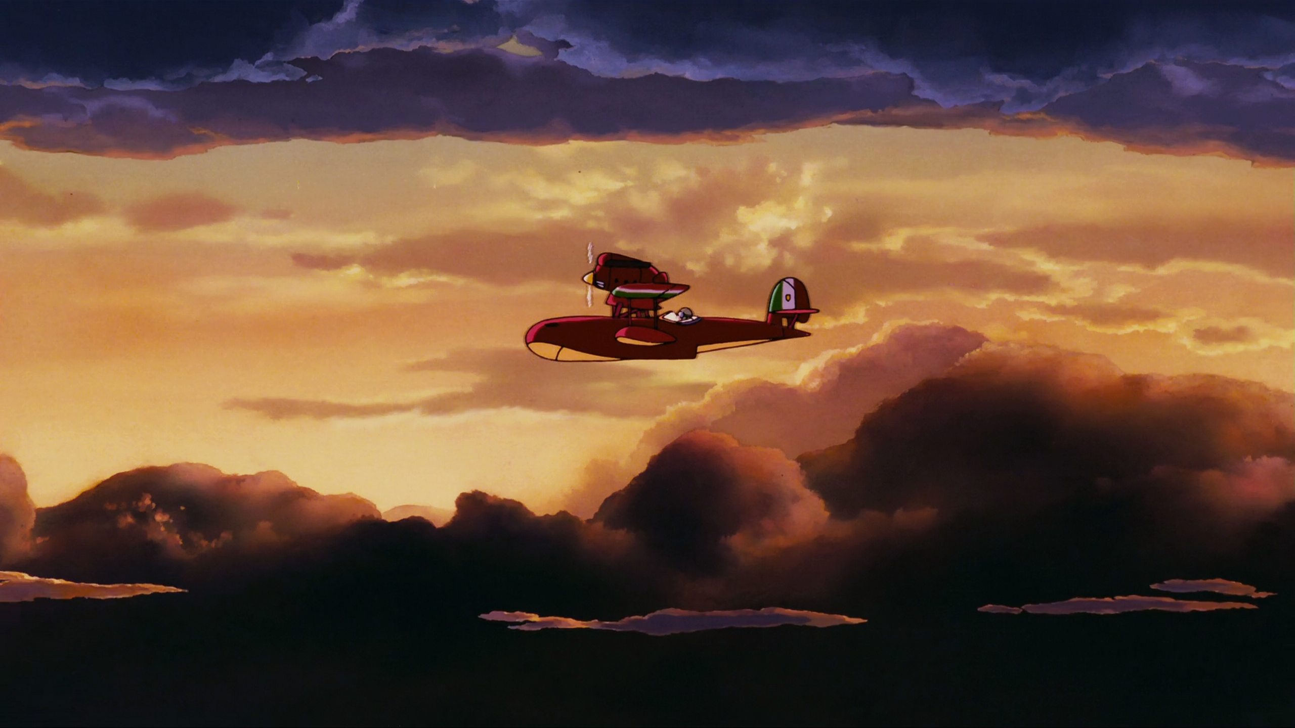 General 2560x1440 Studio Ghibli anime Porco Rosso