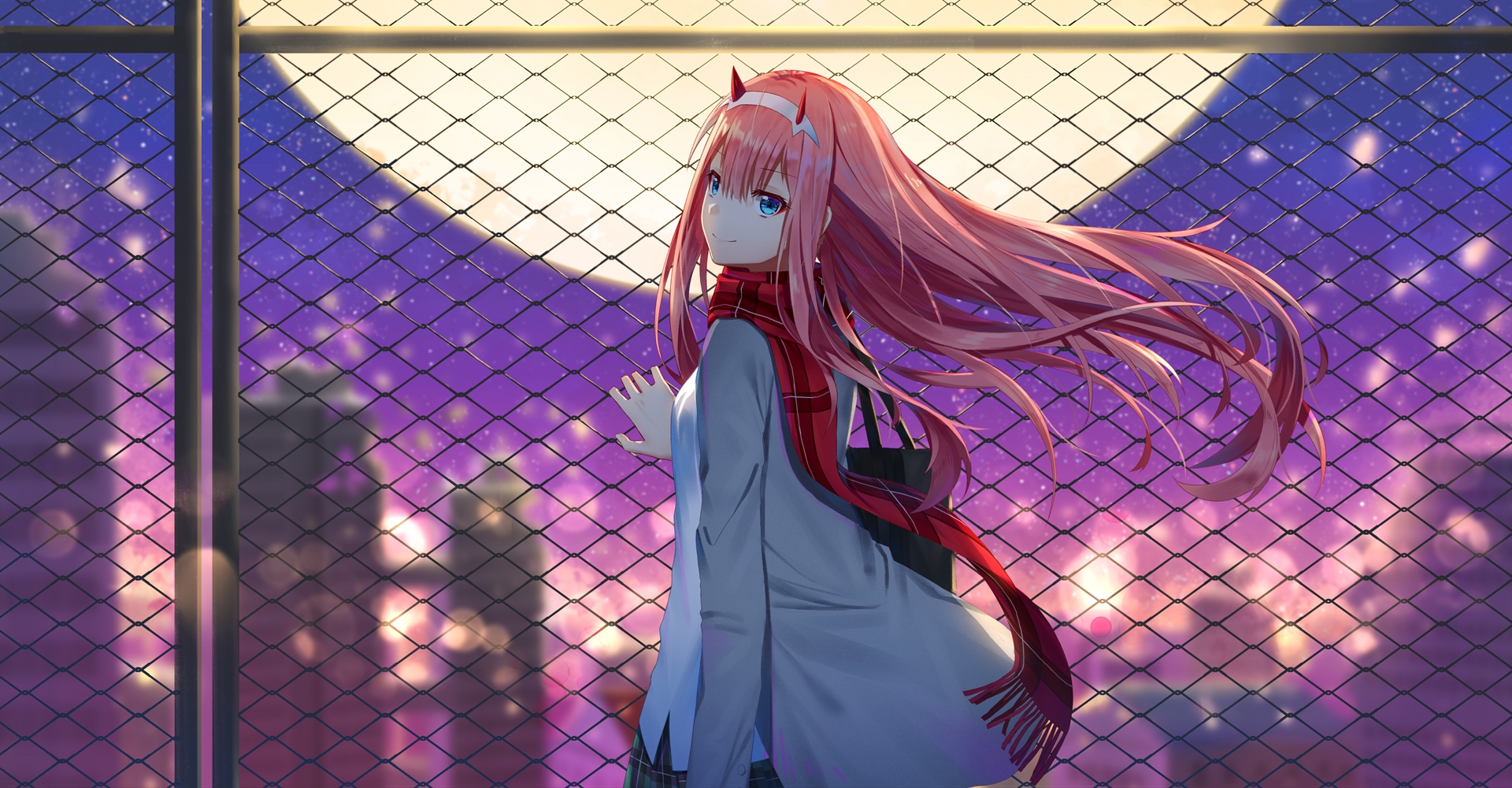 Anime 1920x1000 Darling in the FranXX Zero Two (Darling in the FranXX) anime girls pink hair