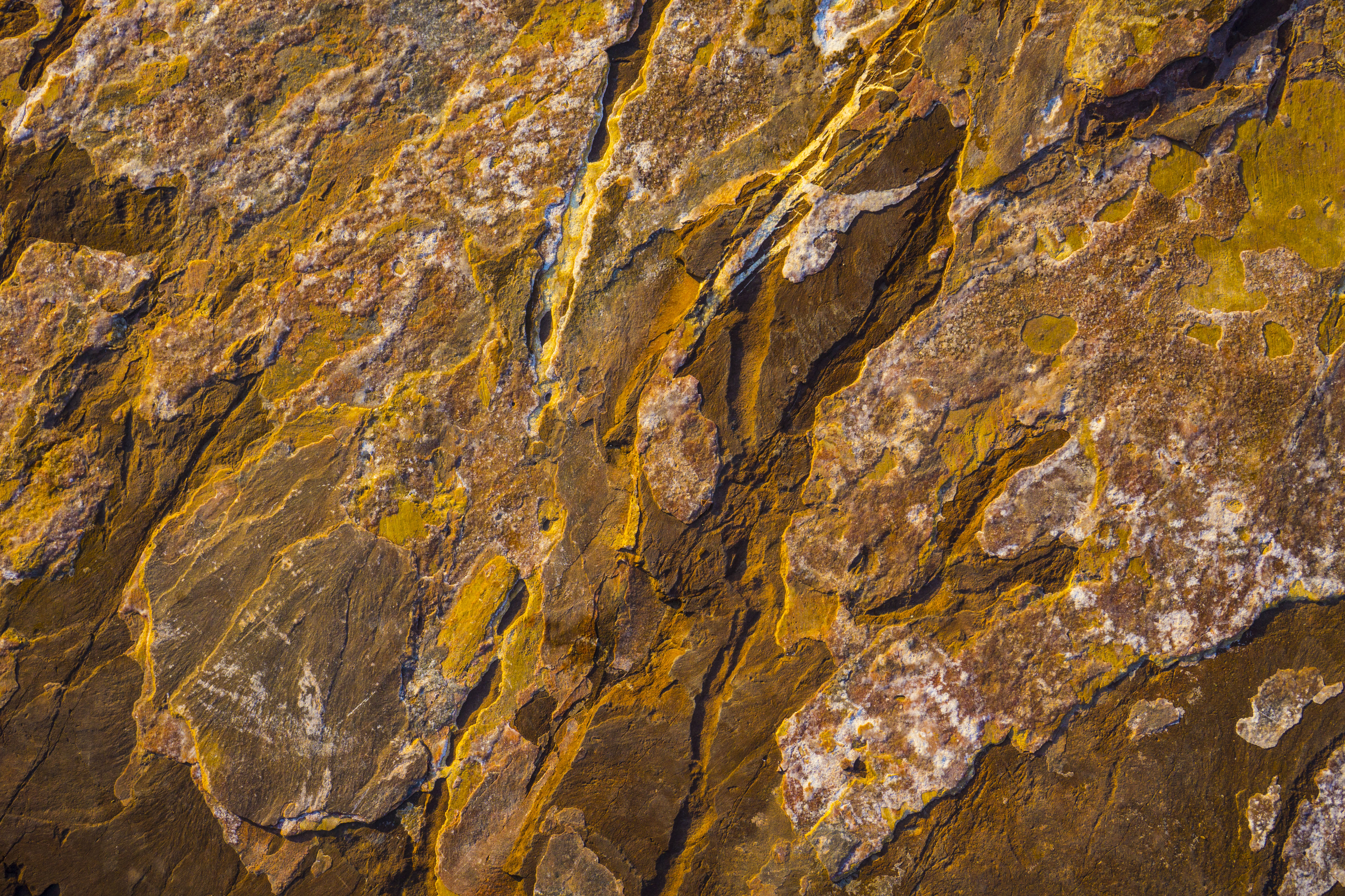 General 6000x4000 texture wall rocks yellow closeup