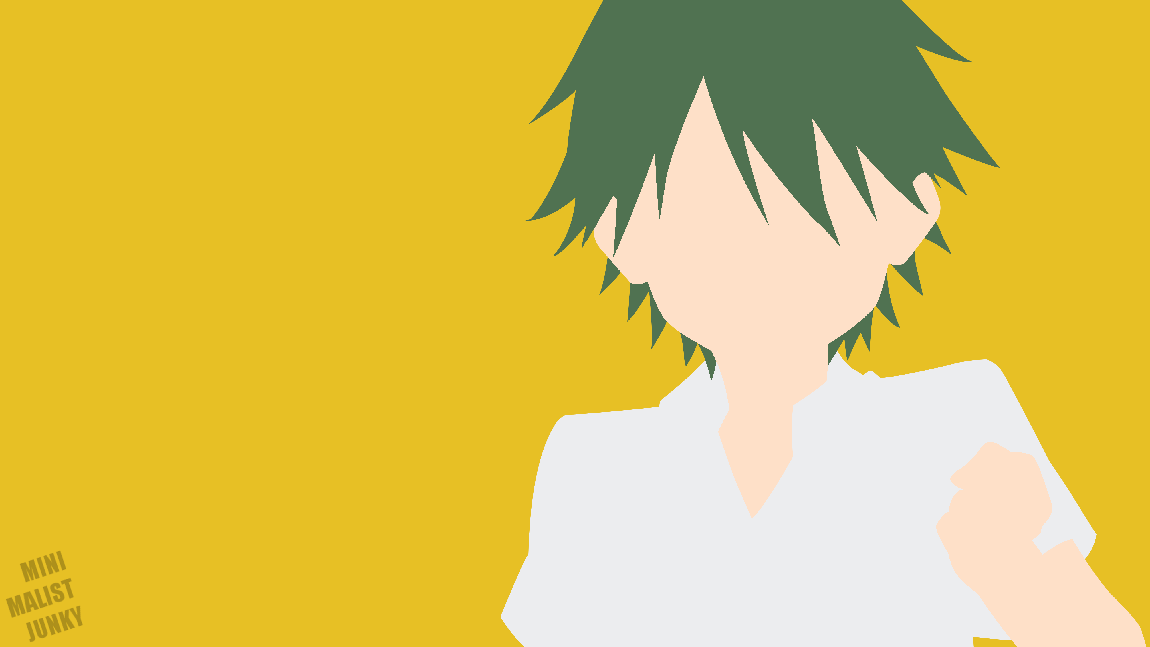 Anime 4020x2261 Kouyou Akizuki minimalism simple background anime boys MinimalistJunky BLEND-S