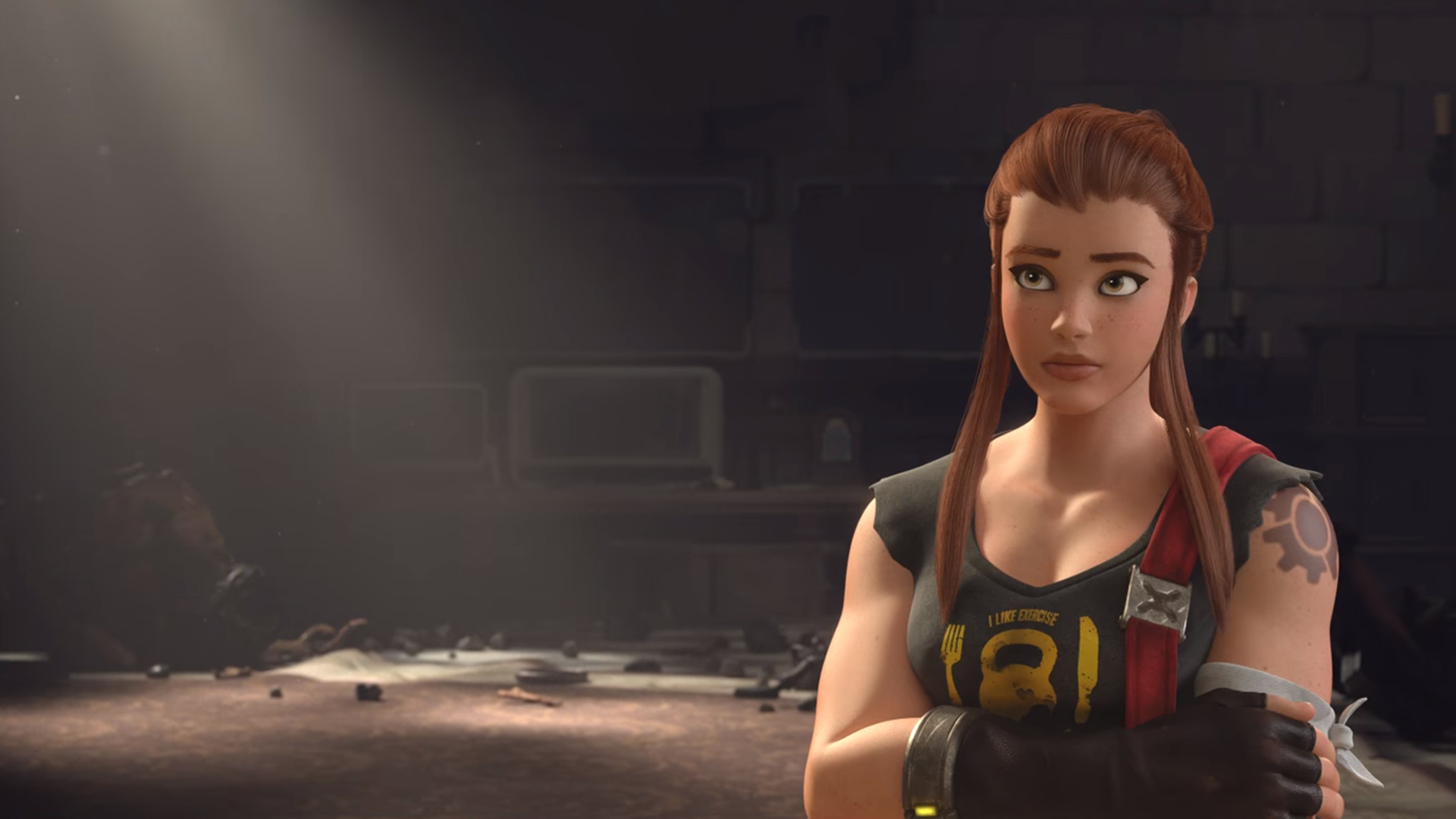 General 1920x1080 Brigitte (Overwatch) Overwatch video games video game characters Blizzard Entertainment