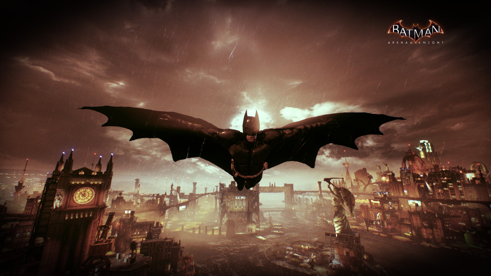 General 1600x900 Batman: Arkham Knight gamer Warner Brothers Batman: The Dark Knight Returns video games 2015 (Year)