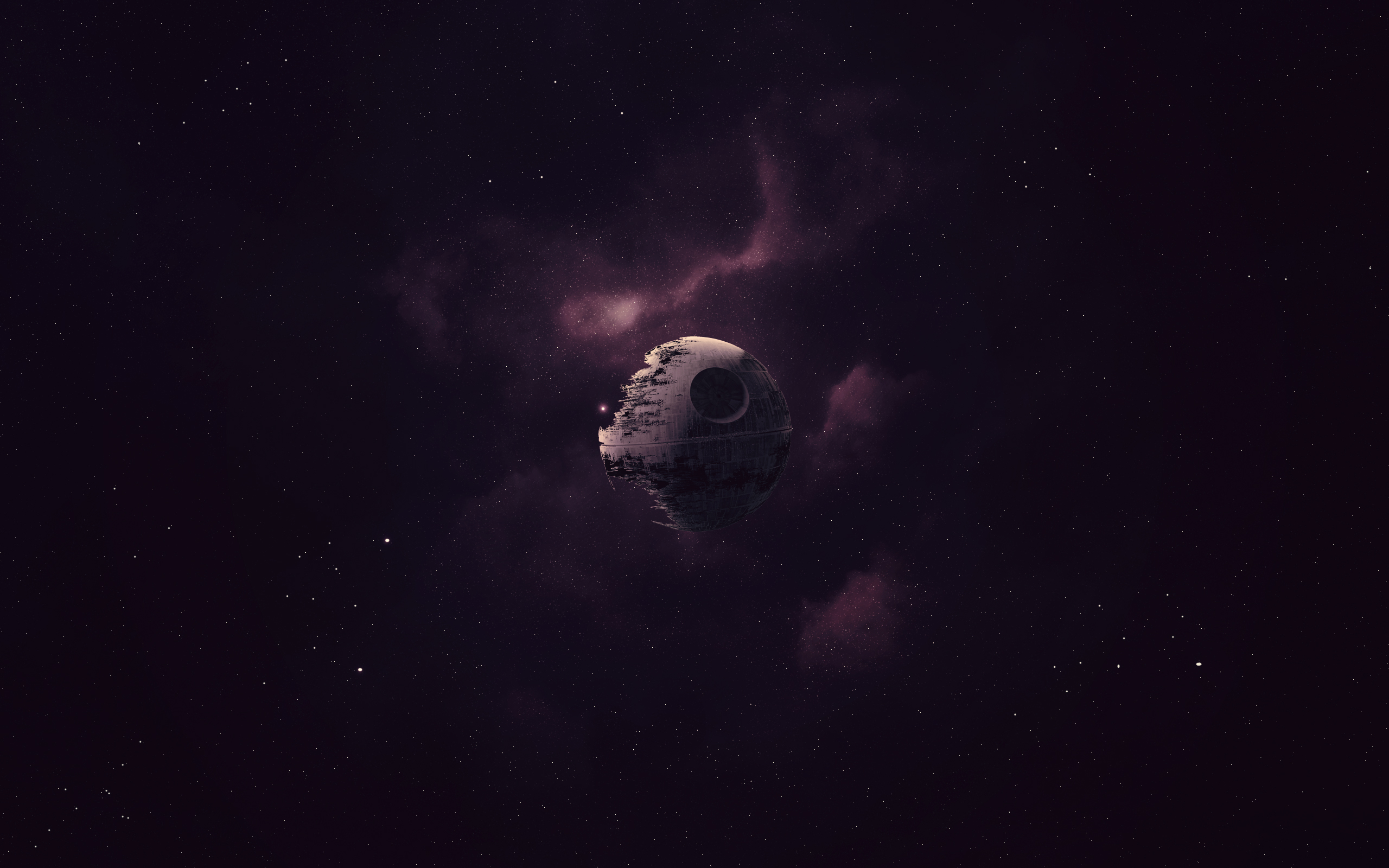 General 2560x1600 Star Wars Death Star space digital art space art science fiction
