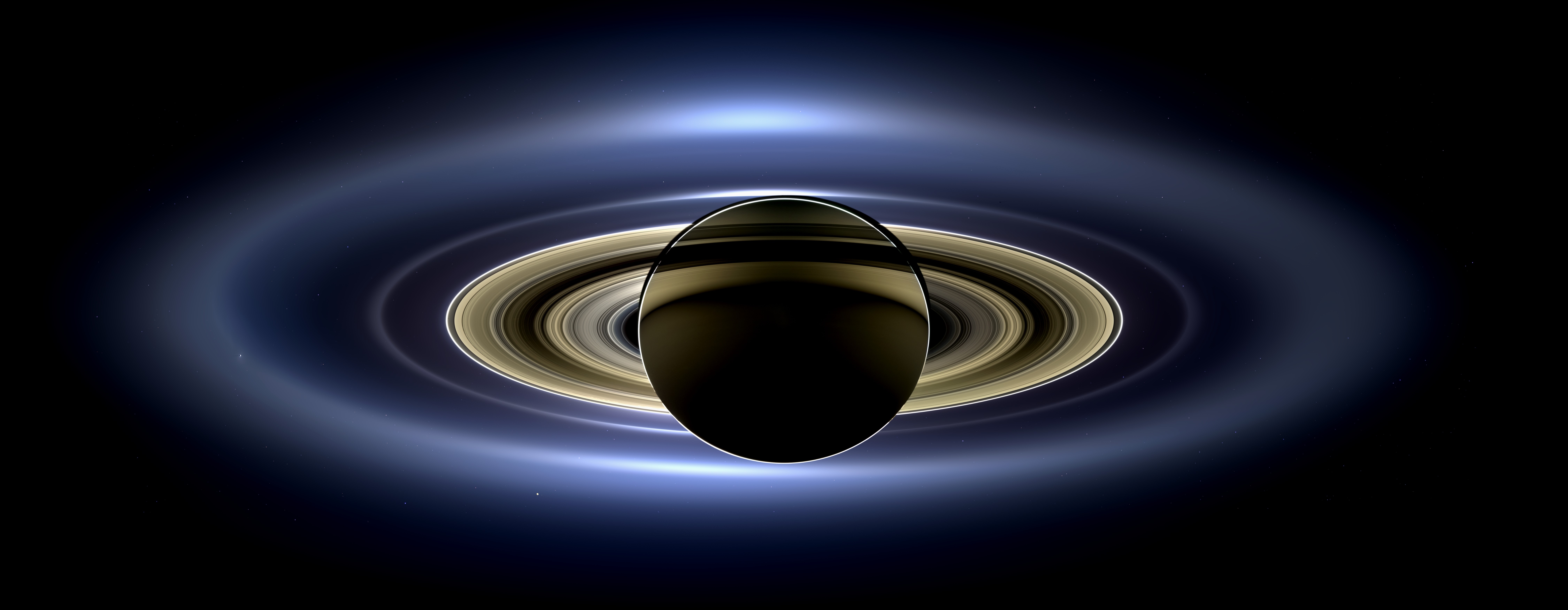 General 9000x3500 Saturn planet space art planetary rings space Cassini digital art