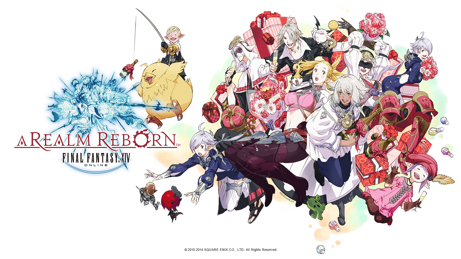 General 1920x1080 Final Fantasy XIV: A Realm Reborn MMORPG Square Enix video games video game characters