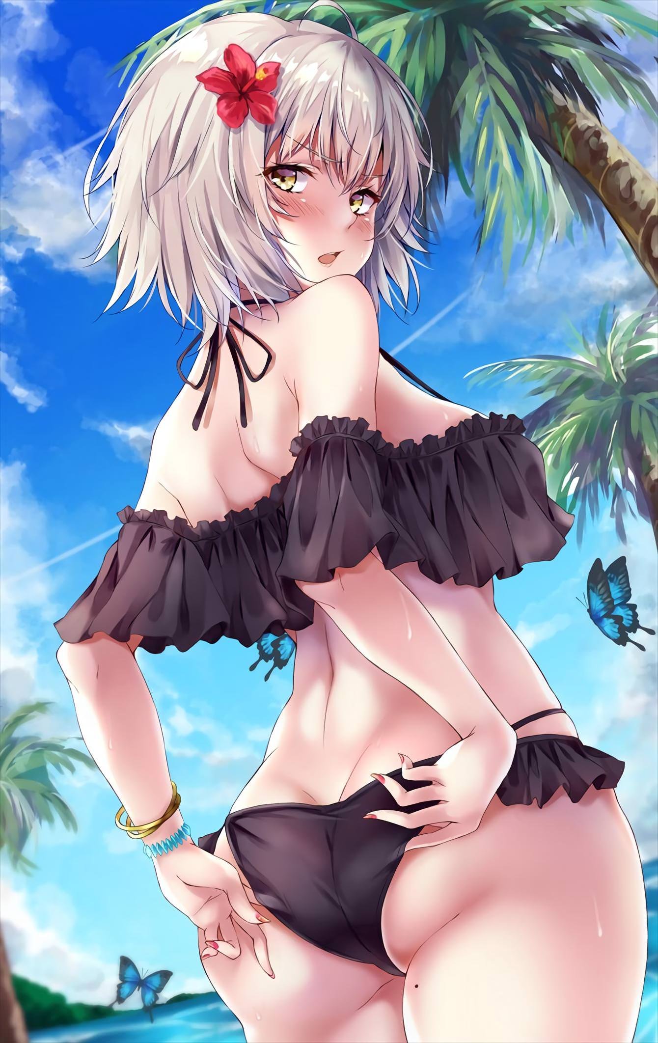 Anime 1340x2124 Fate/Grand Order Jeanne (Alter) (Fate/Grand Order) anime girls anime ass