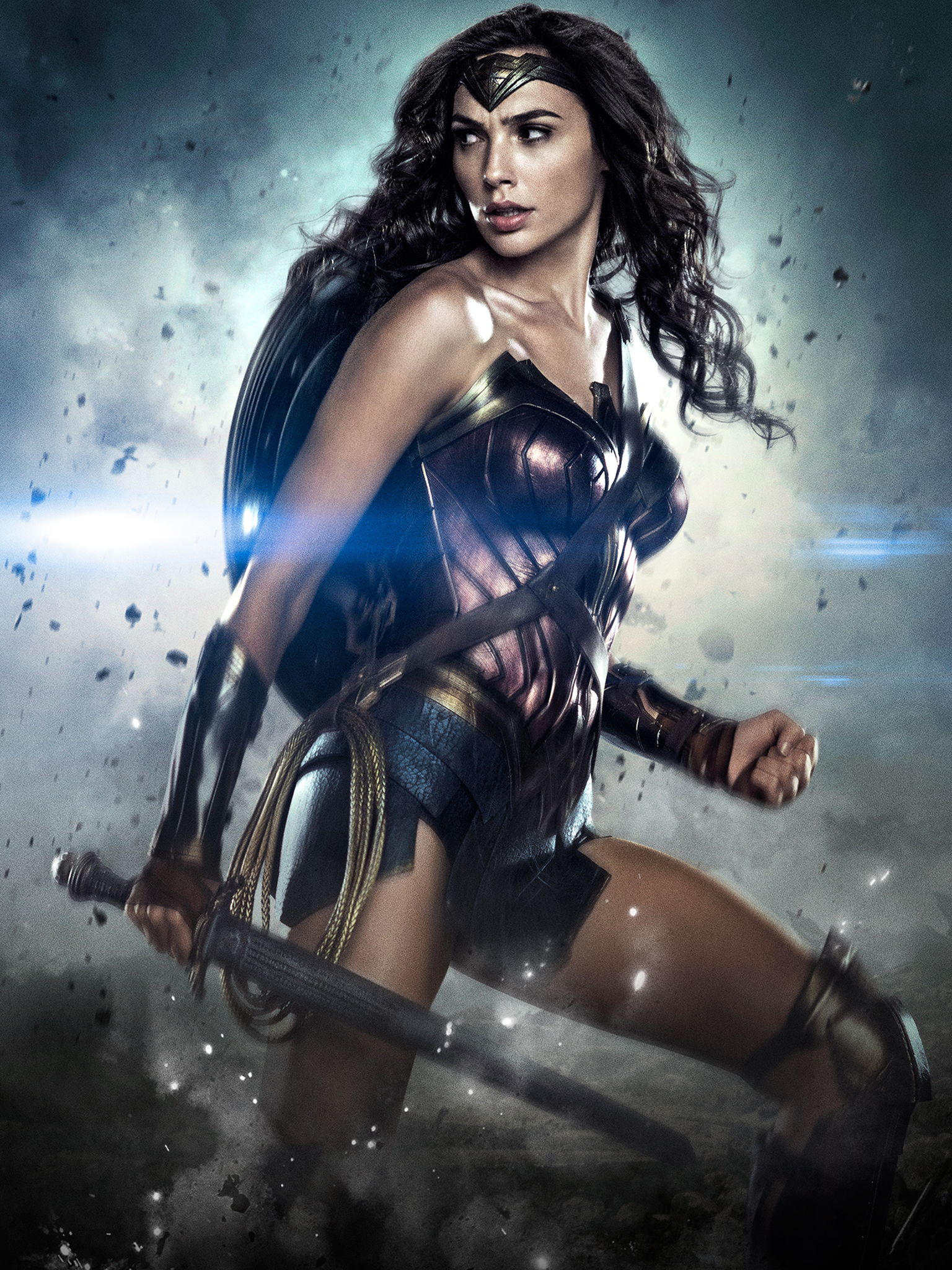 General 1536x2048 Wonder Woman Gal Gadot women DC Extended Universe superheroines movies portrait display