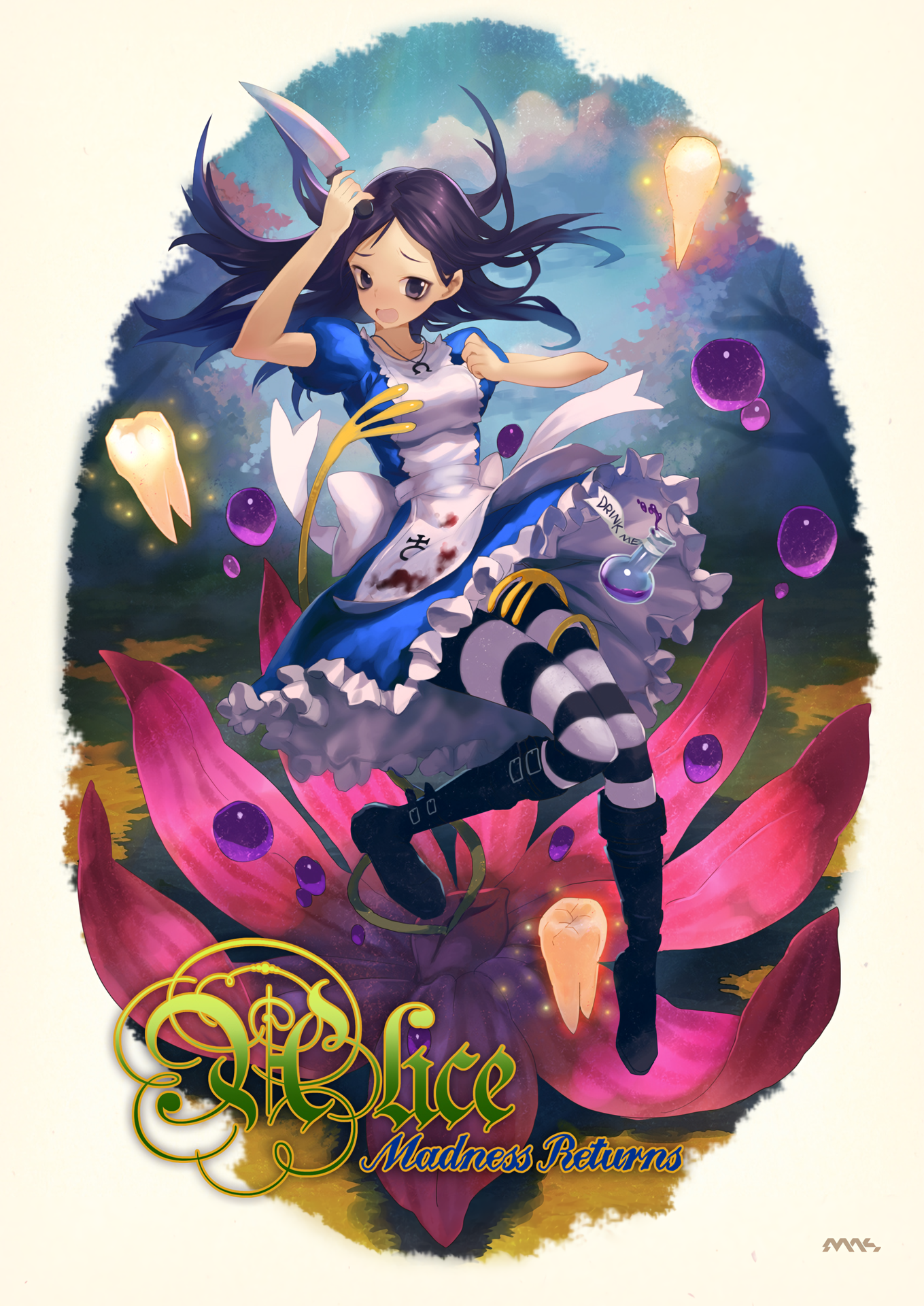 Anime 1359x1920 Alice in Wonderland Alice: Madness Returns fantasy girl fantasy art anime girls anime